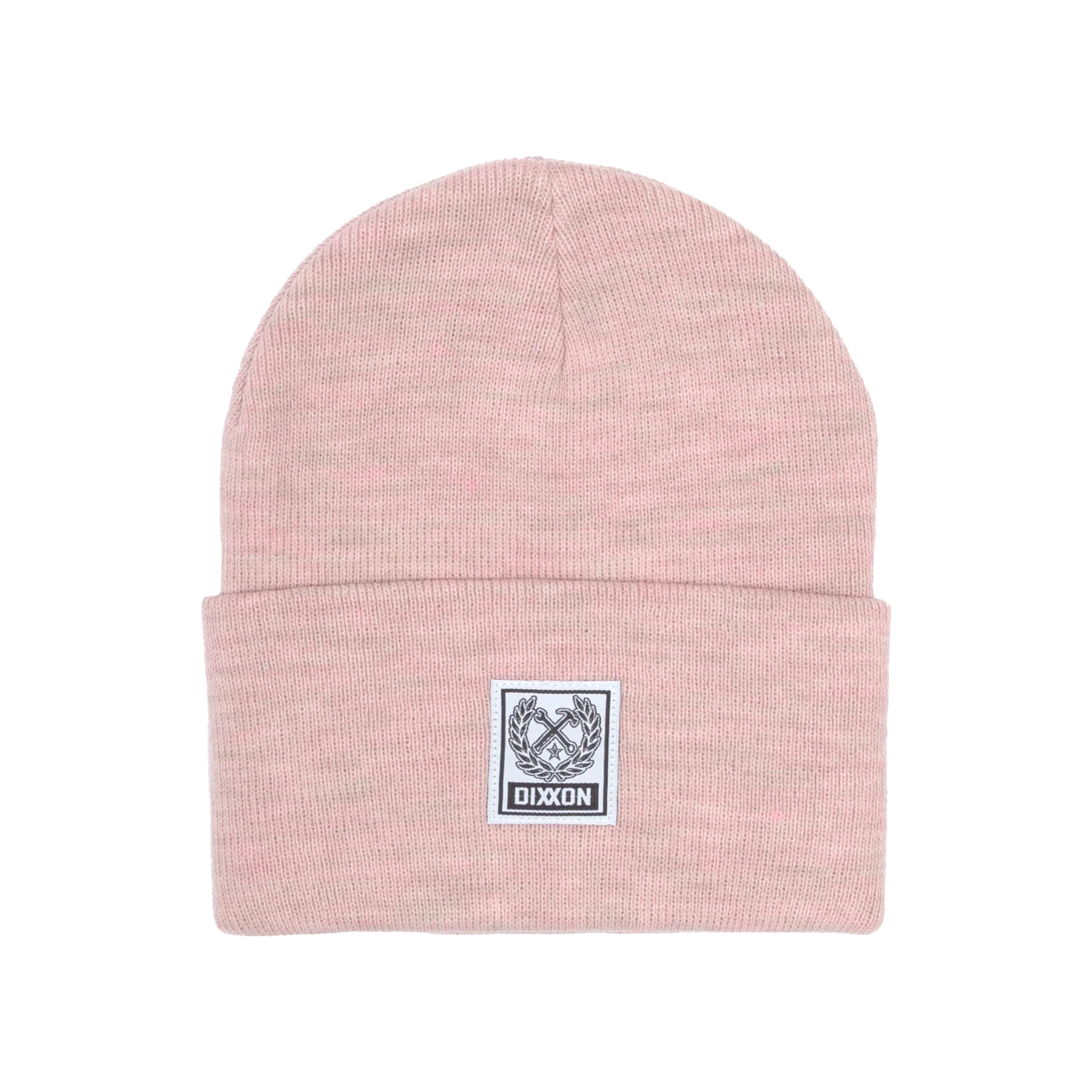 Ribbed Beanie - Heather Pink