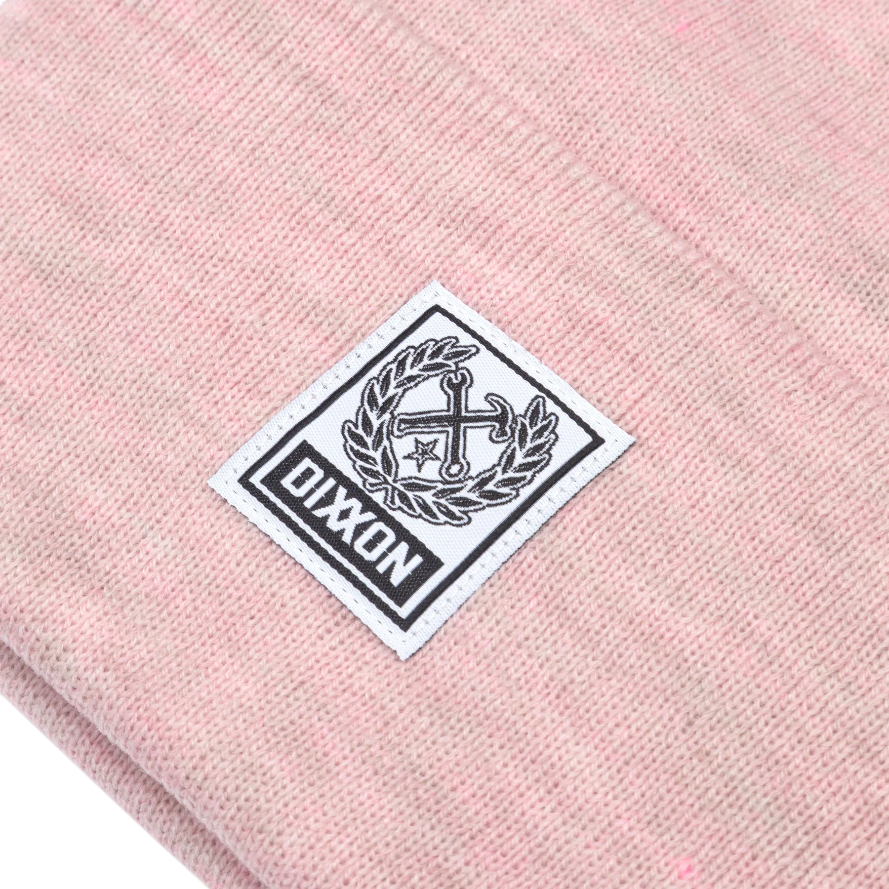 Ribbed Beanie - Heather Pink - Image 2