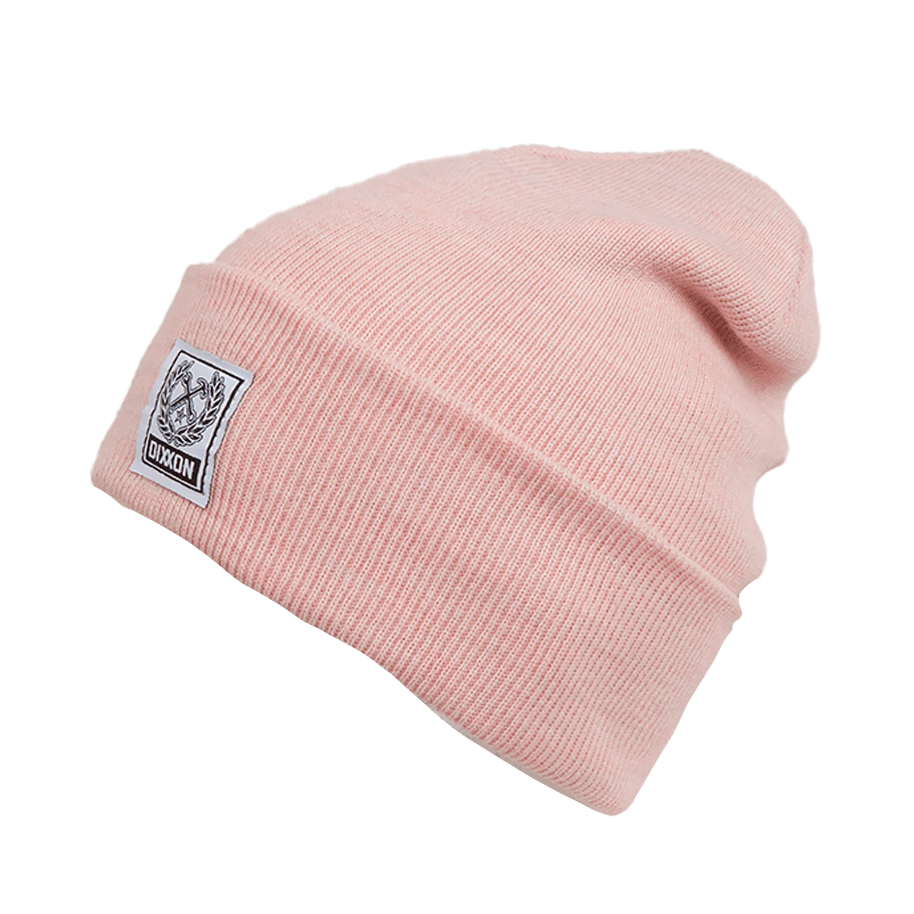 Ribbed Beanie - Heather Pink - Image 3