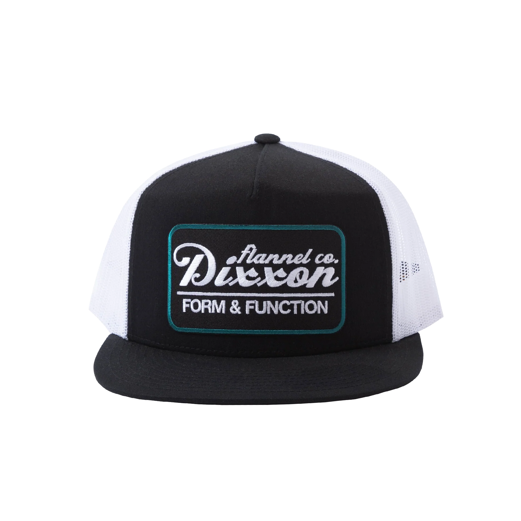 Roadside Flat Bill Trucker Snapback - Black - Image 5