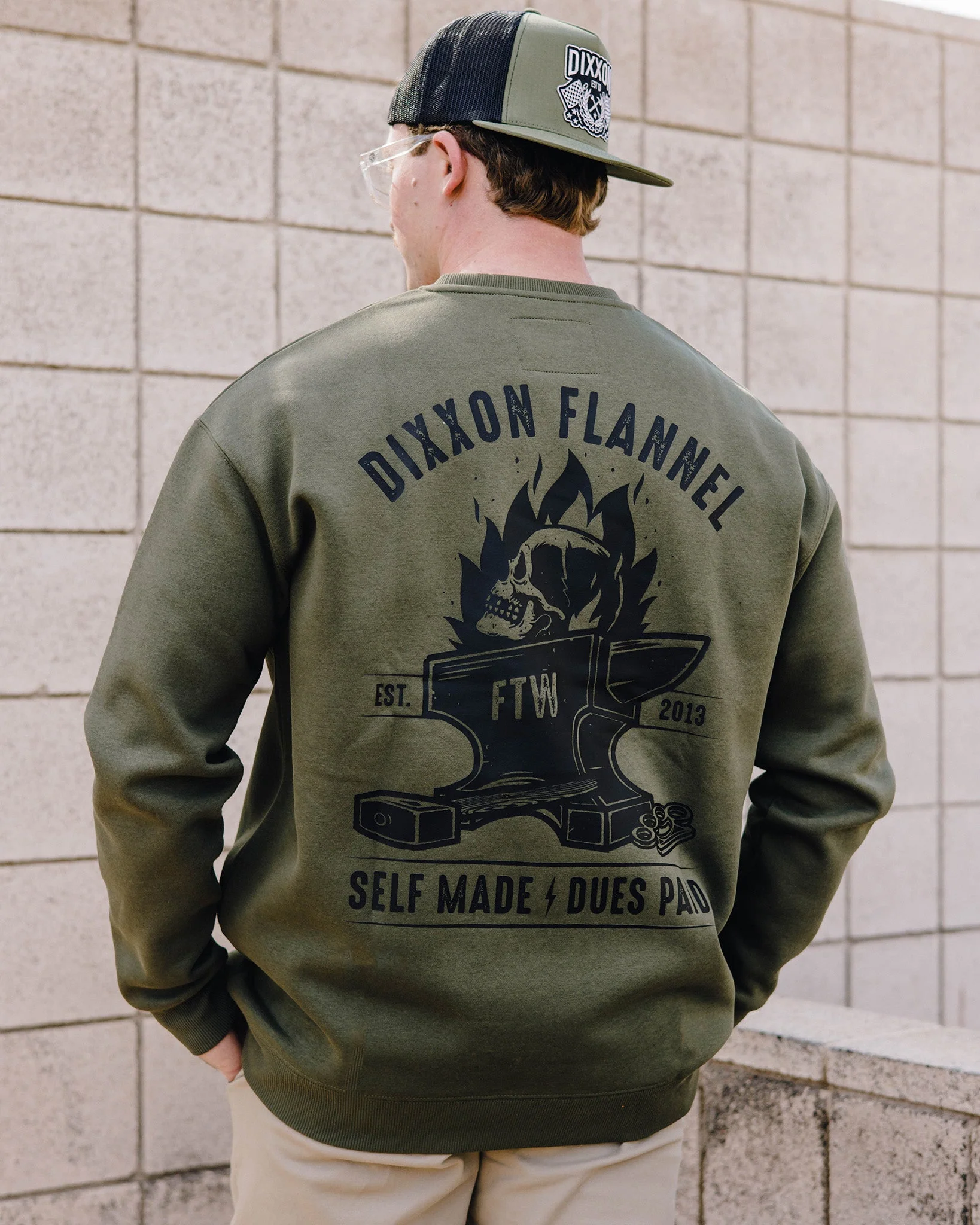 Self Made Crewneck - OD Green - Image 3