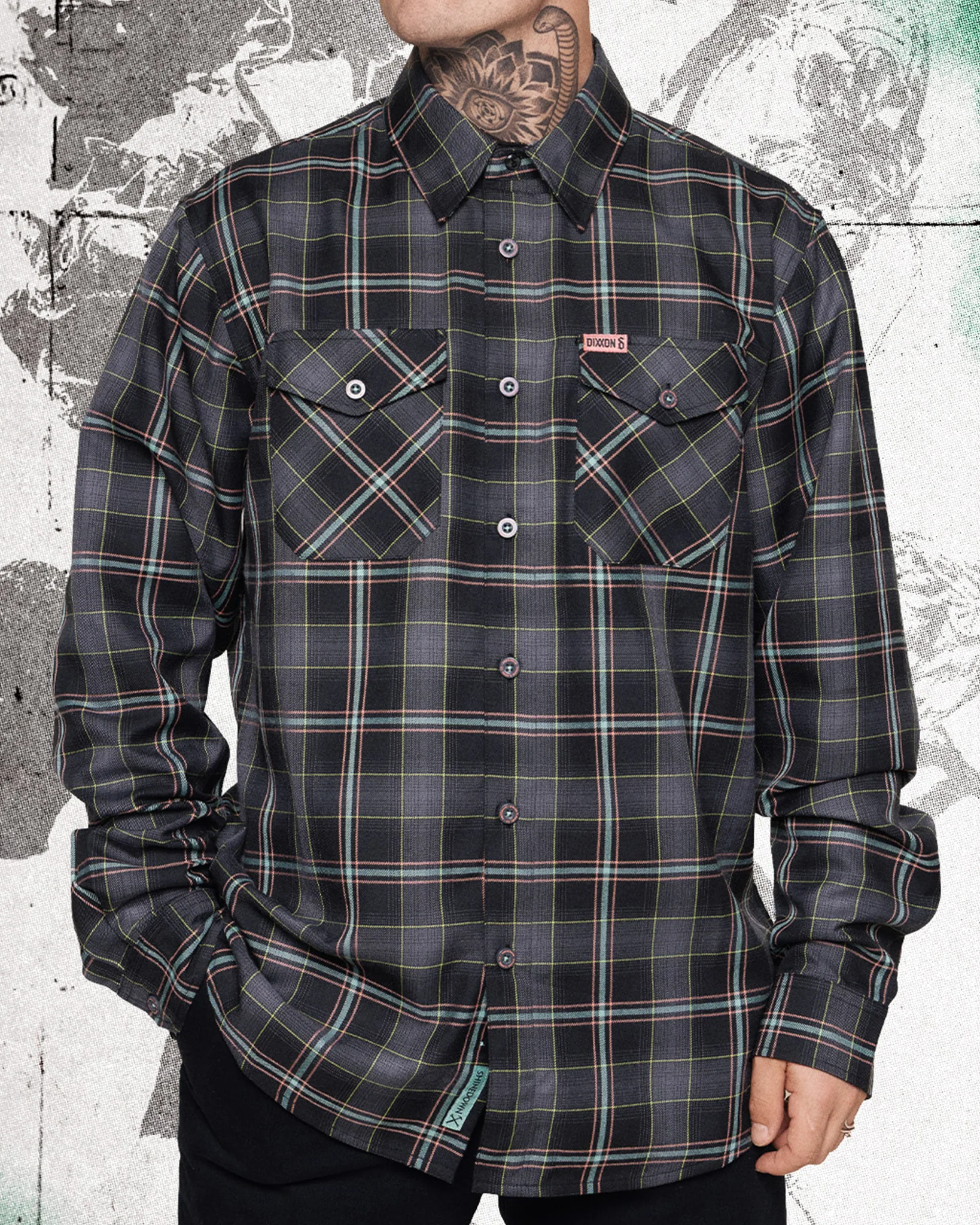 Shinedown EI8HT Flannel - Image 7