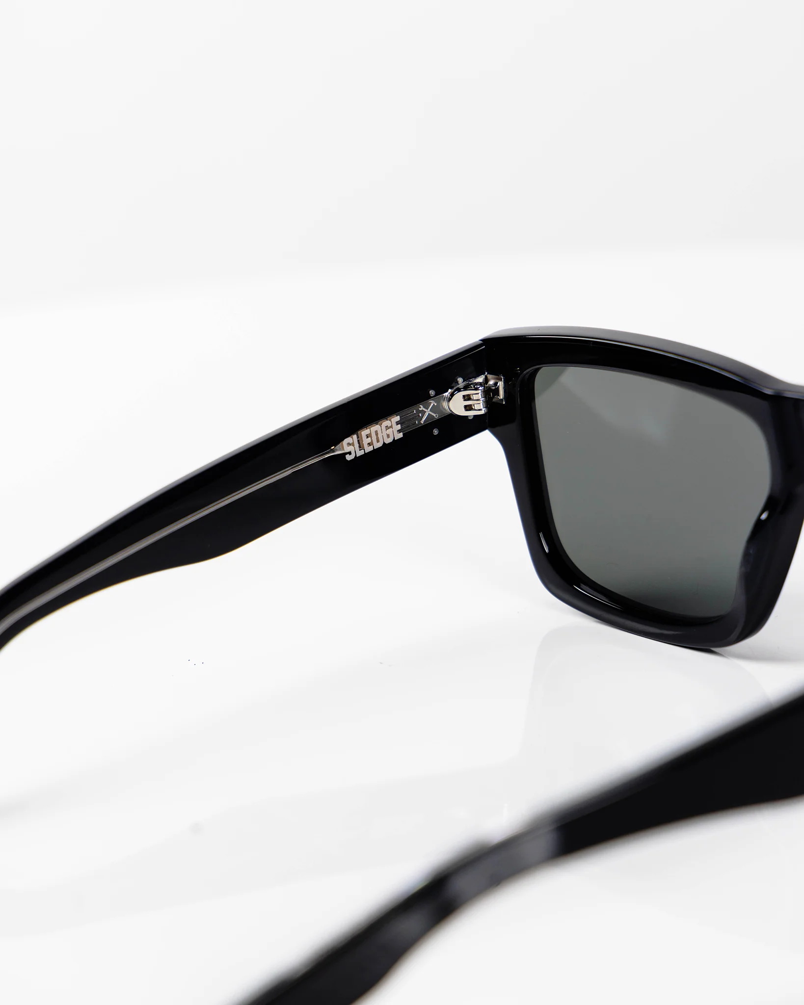 Sledge Sunglasses - Black & Chrome - Image 3