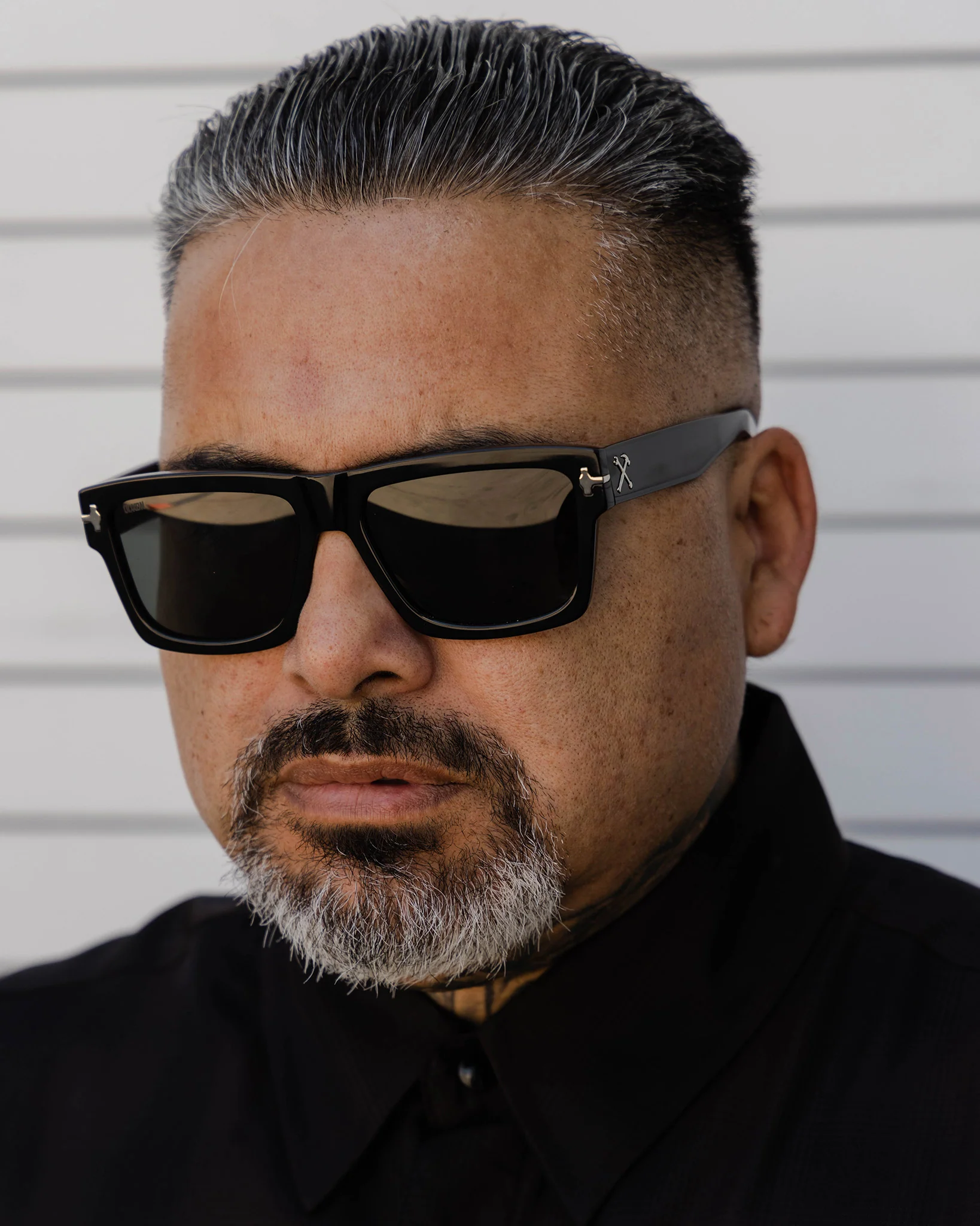 Sledge Sunglasses - Black & Grey Polarised - Image 2