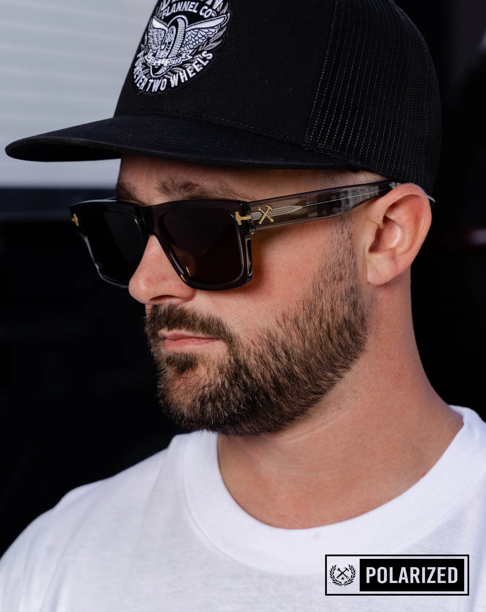 Sledge Sunglasses - Grey Smoke & Bronze Polarised - Image 2