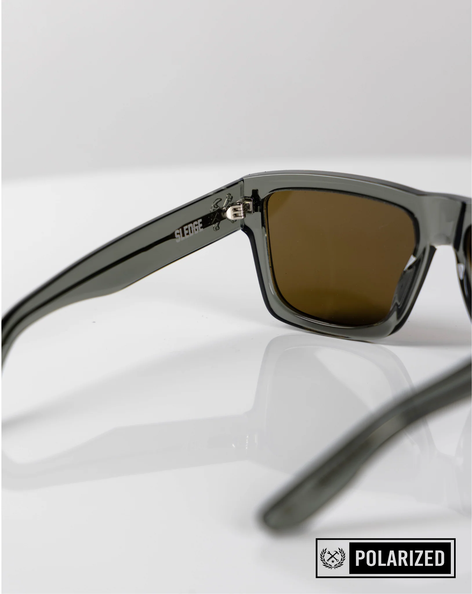 Sledge Sunglasses - Grey Smoke & Bronze Polarised - Image 3