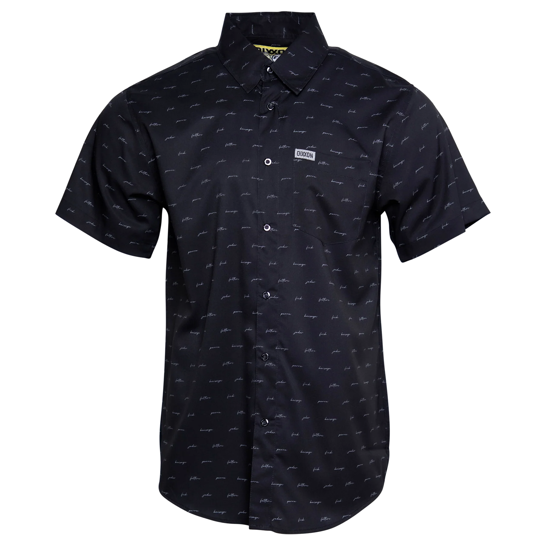 The F Word Short Sleeve - Black & Grey
