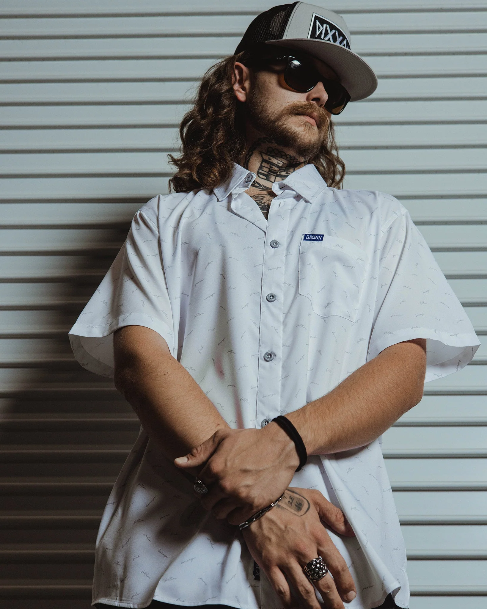 The F Word Short Sleeve - White & Grey - Image 5