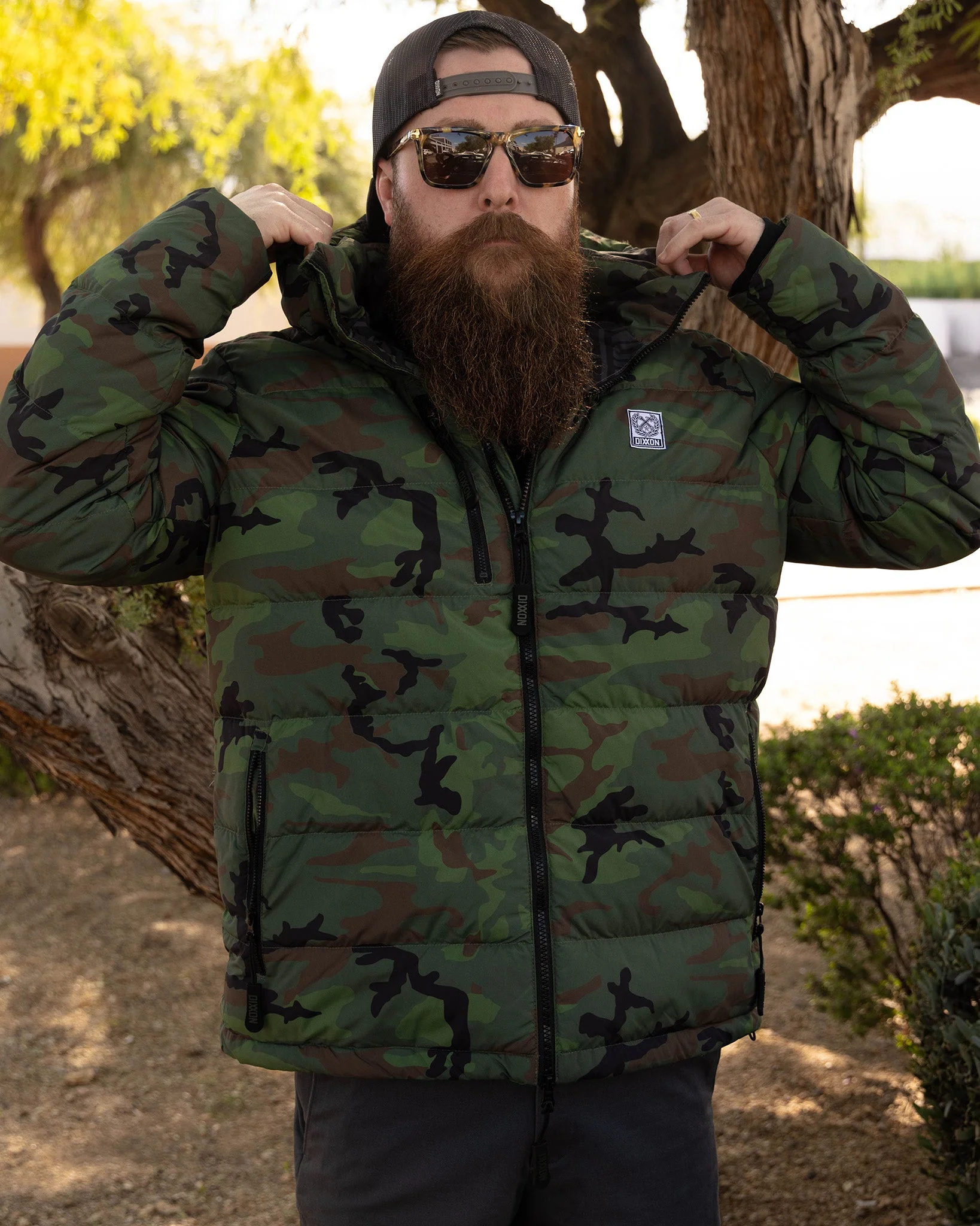 The Ridge Down Puffer Jacket - Camo - Image 4