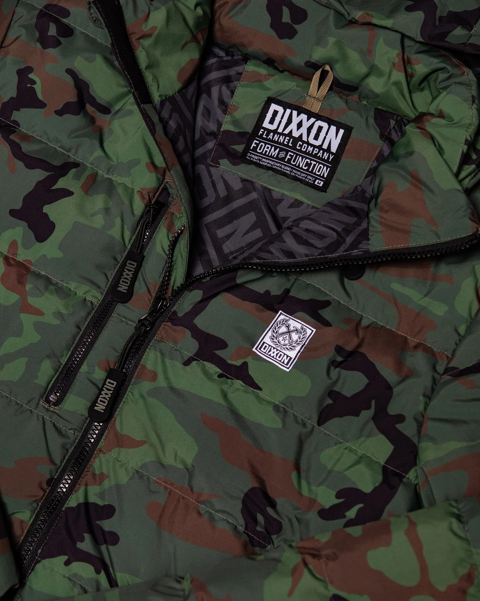 The Ridge Down Puffer Jacket - Camo - Image 9