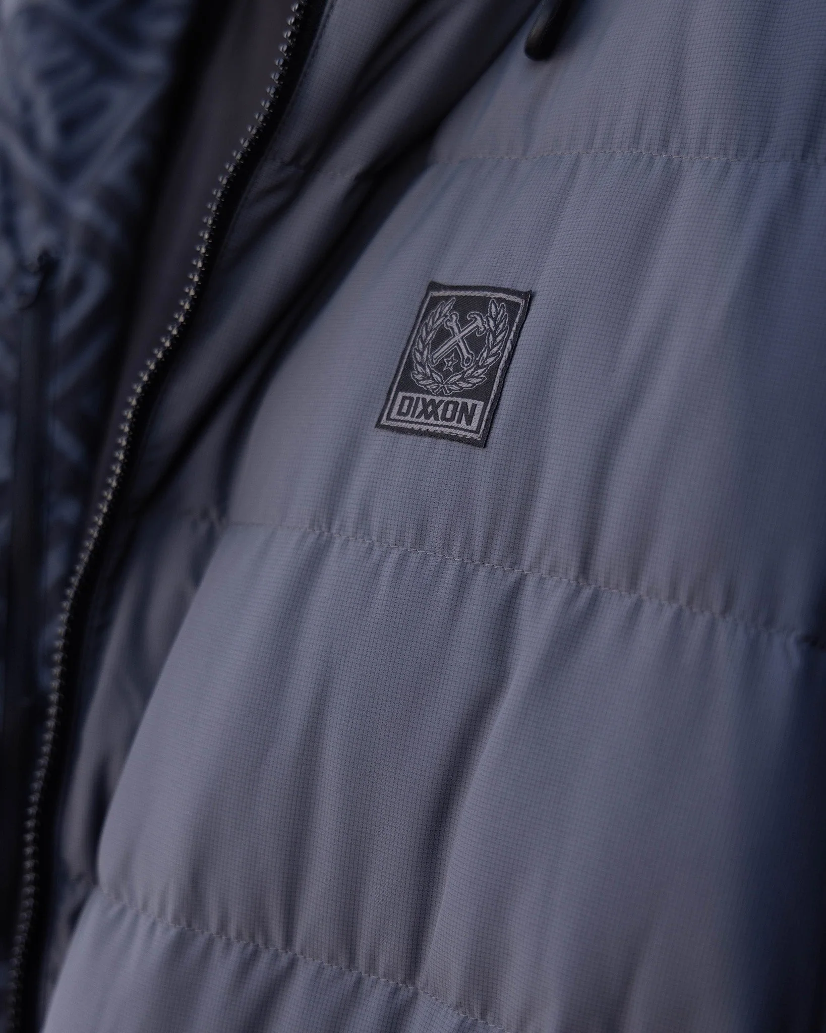 The Ridge Down Puffer Jacket - Grey - Image 6