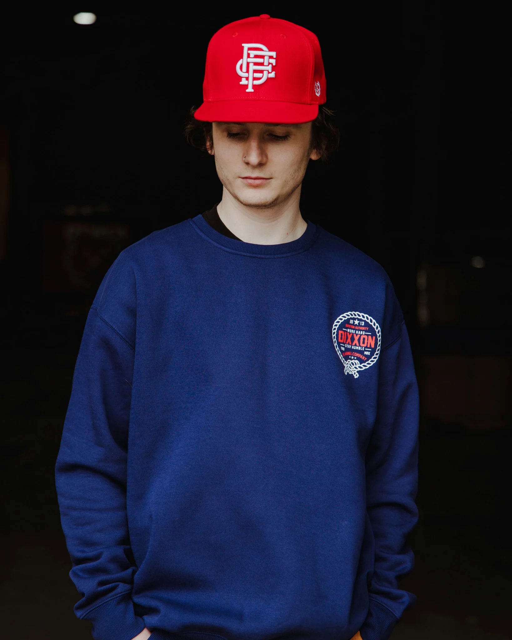 Trademark Crewneck - Navy - Image 4