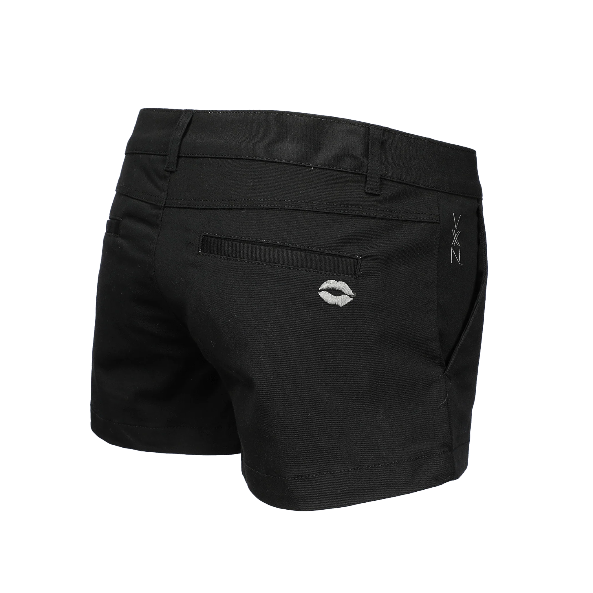 Vixxon Chino Shorts - Black - Image 5