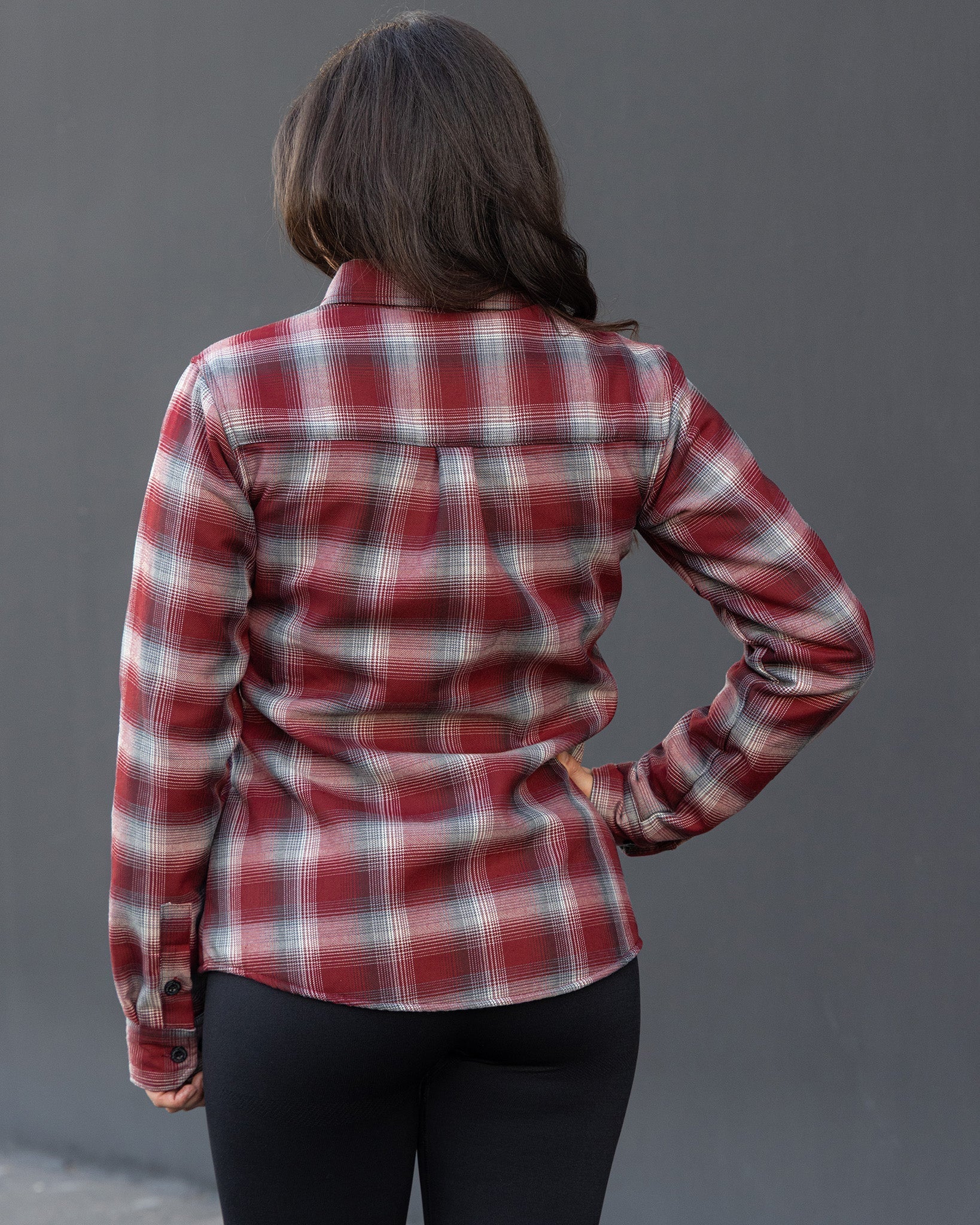 Women's Ashford Sherpa Flannel Jacket - Image 3