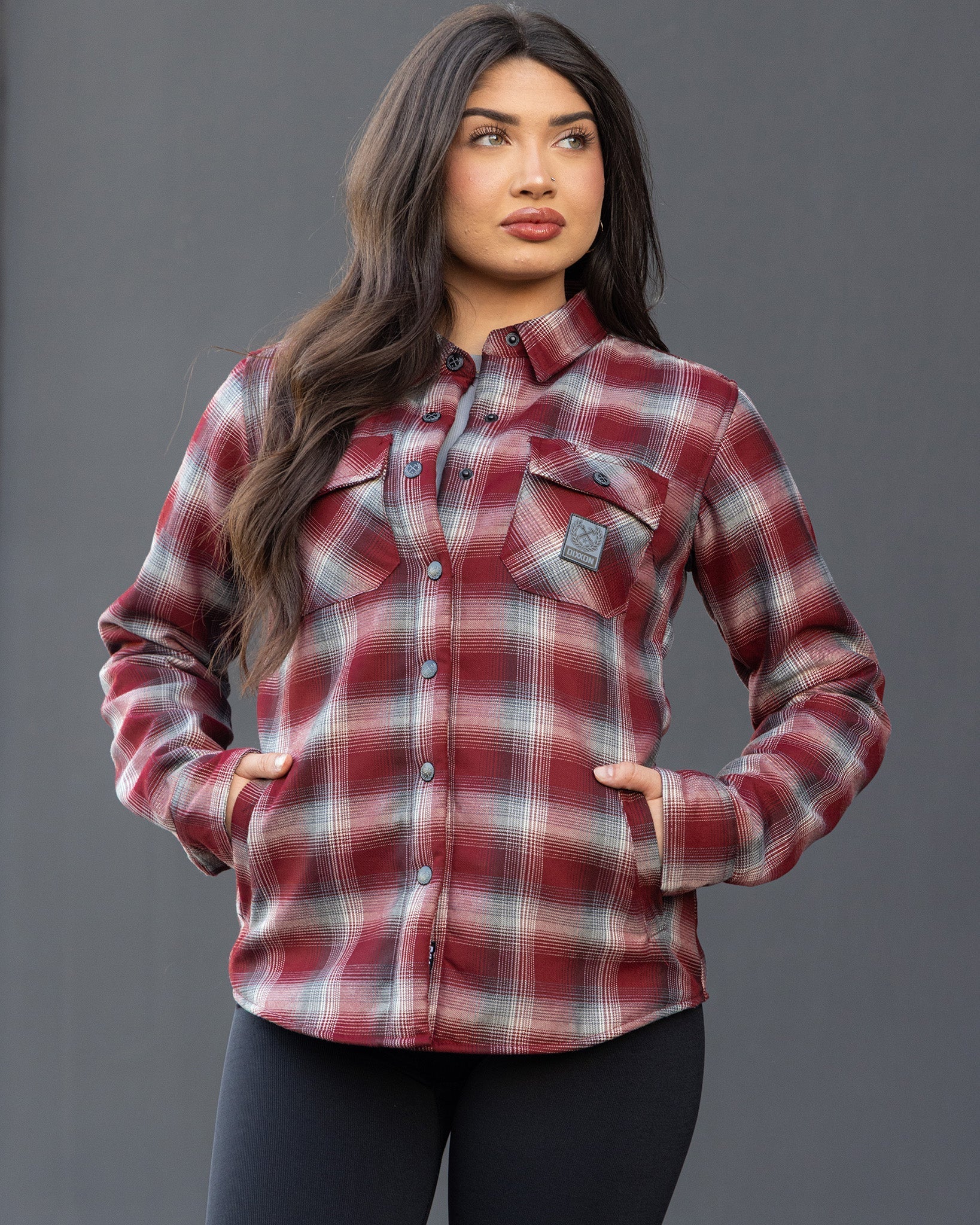 Women's Ashford Sherpa Flannel Jacket - Image 8