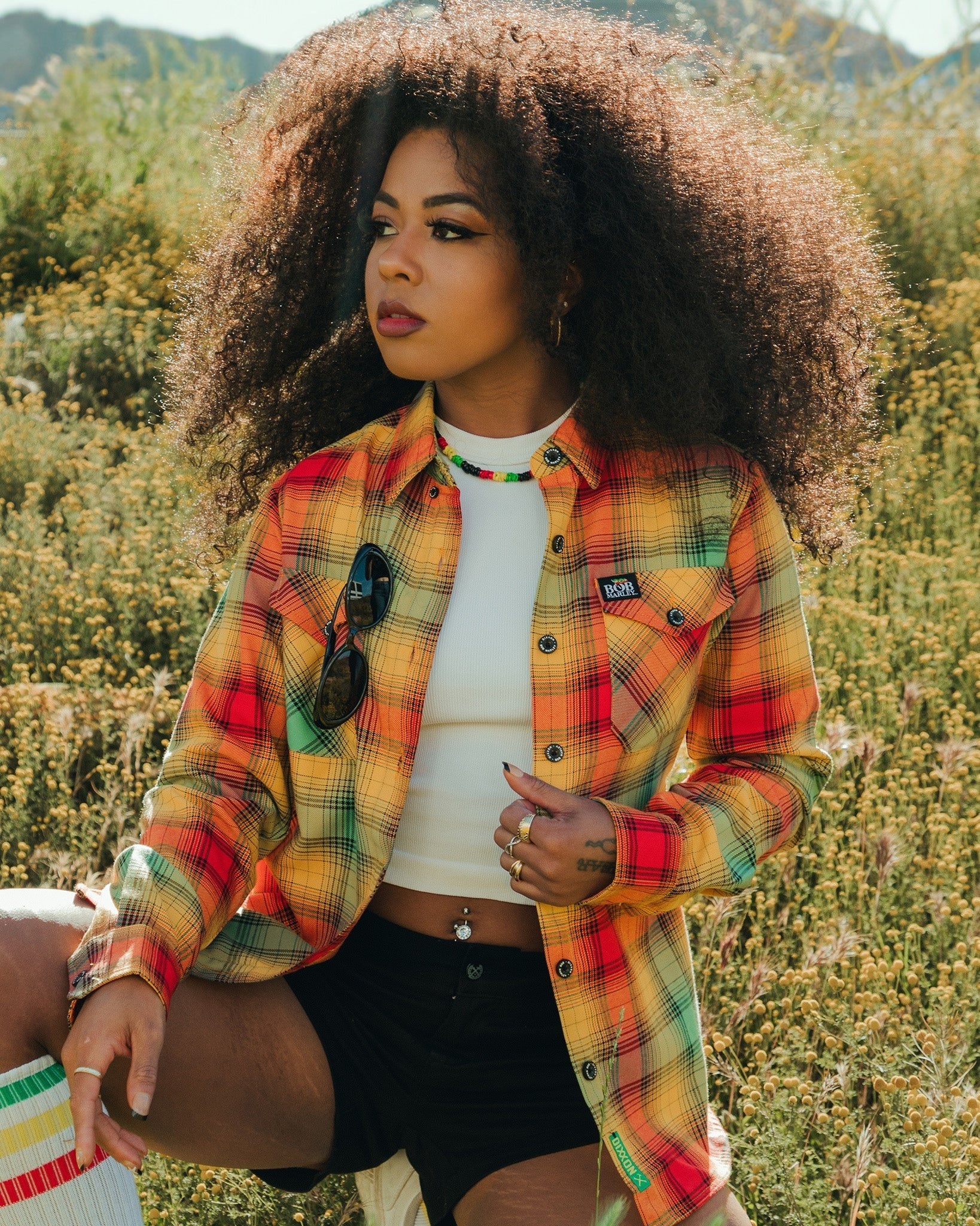 Women's Bob Marley Flannel - Image 3