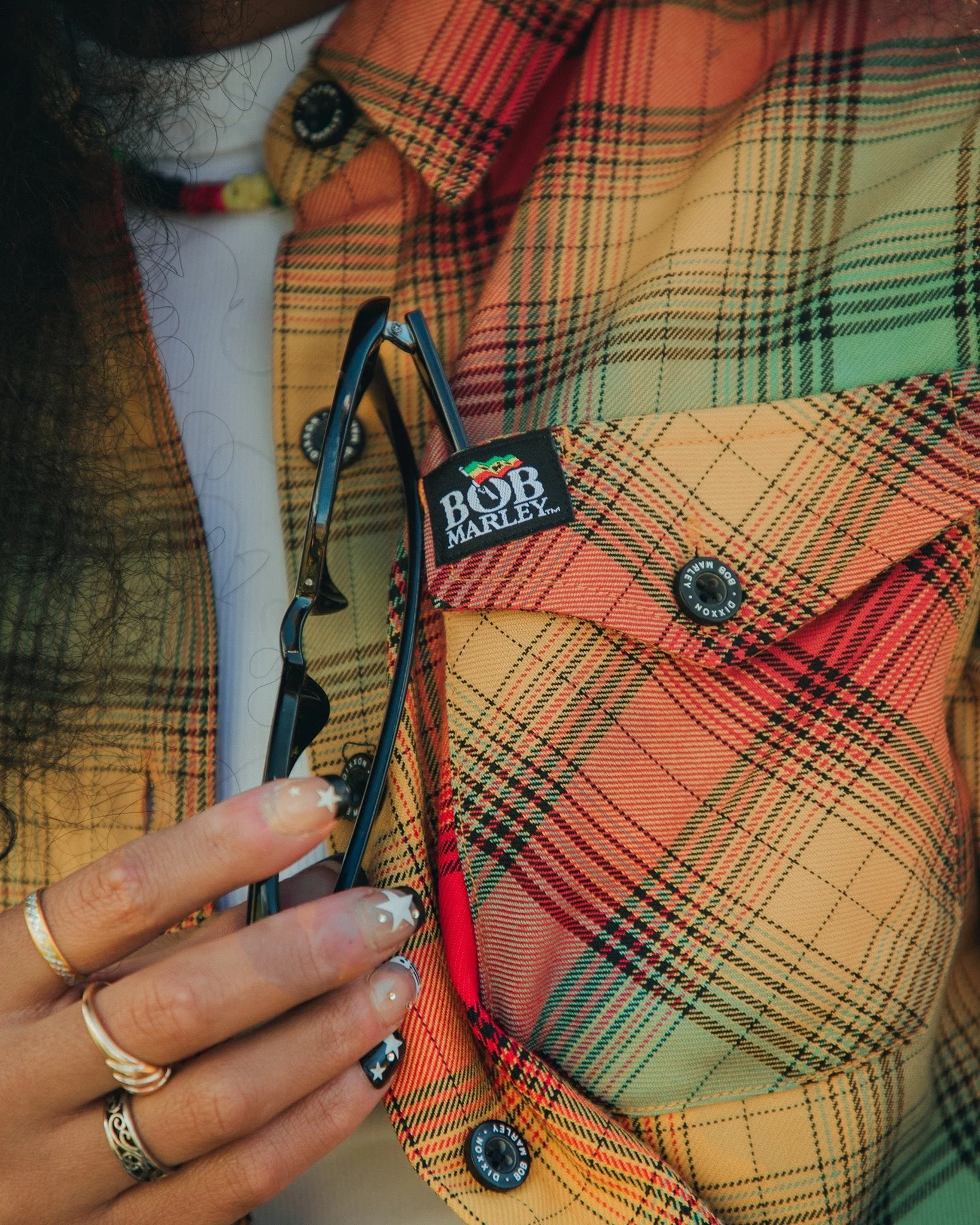 Women's Bob Marley Flannel - Image 4