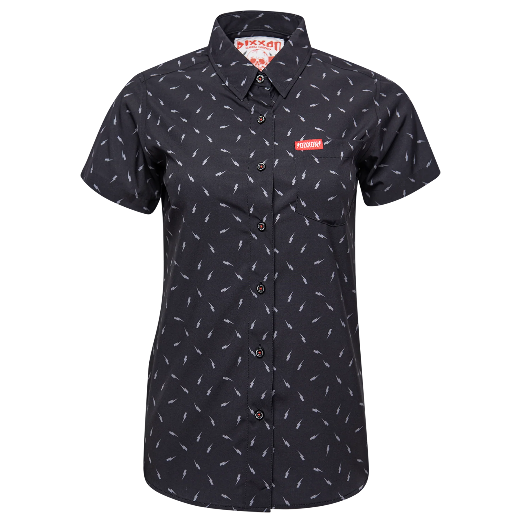 Women's Bolt Party Shirt - Black & Grey
