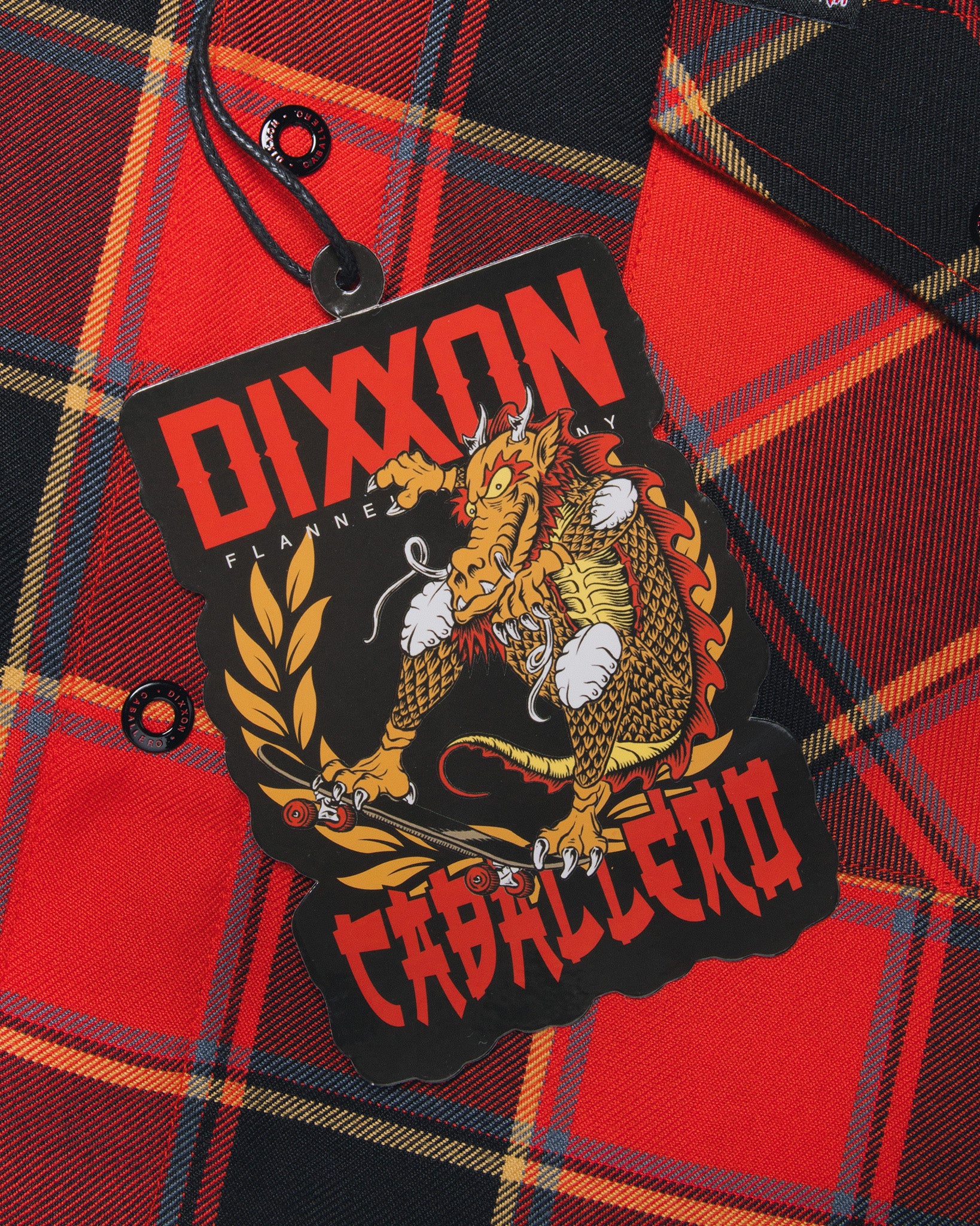 Women's Caballero Dragon Flannel - Image 4