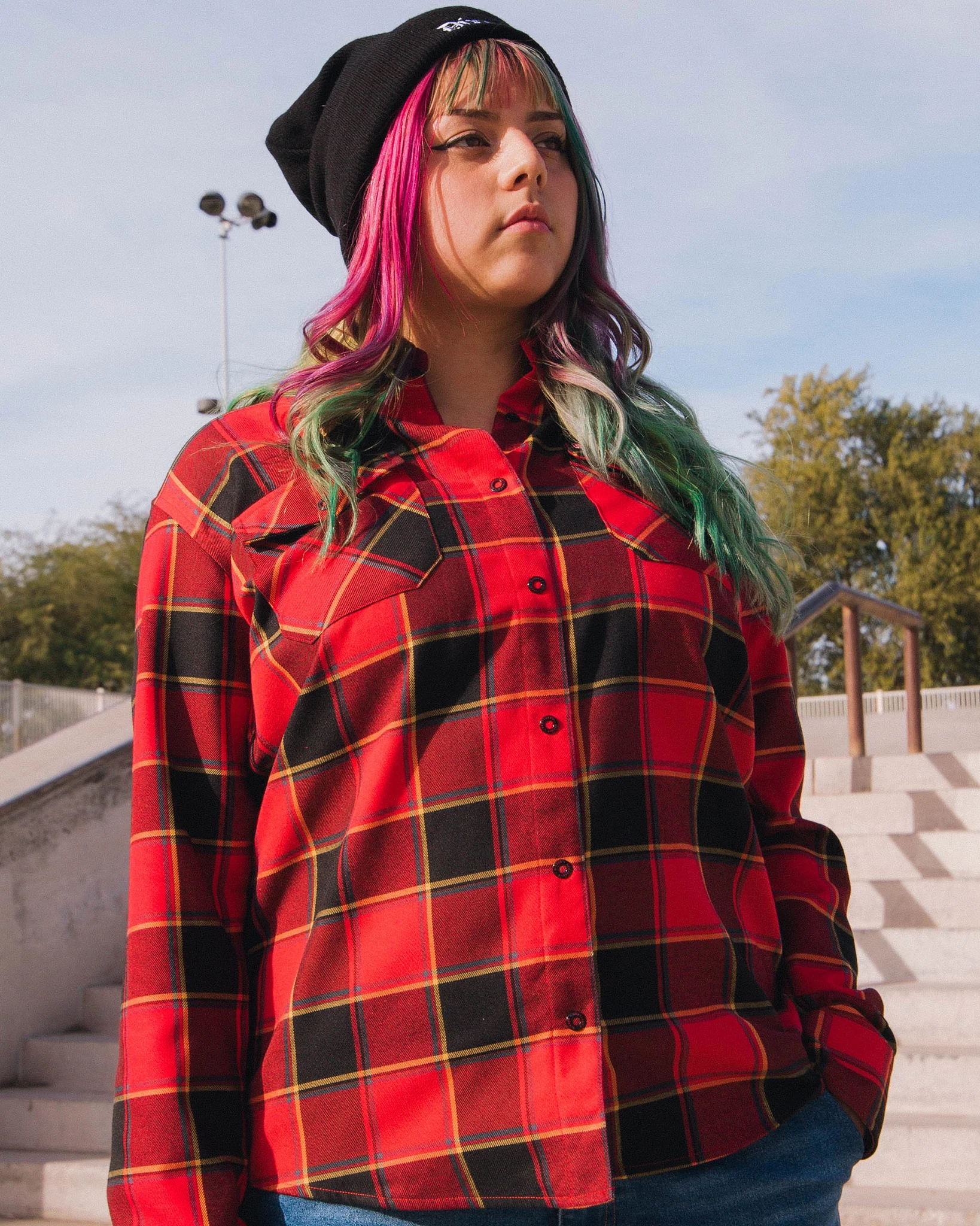 Women's Caballero Dragon Flannel - Image 5