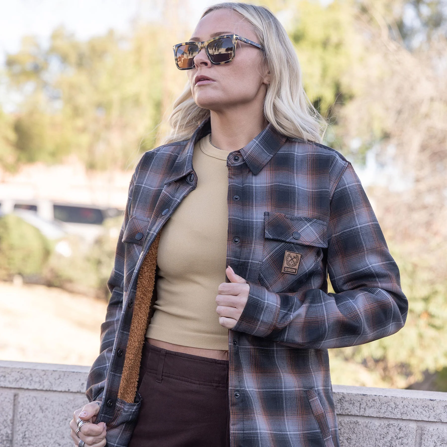 Women's Copperline Sherpa Flannel Jacket