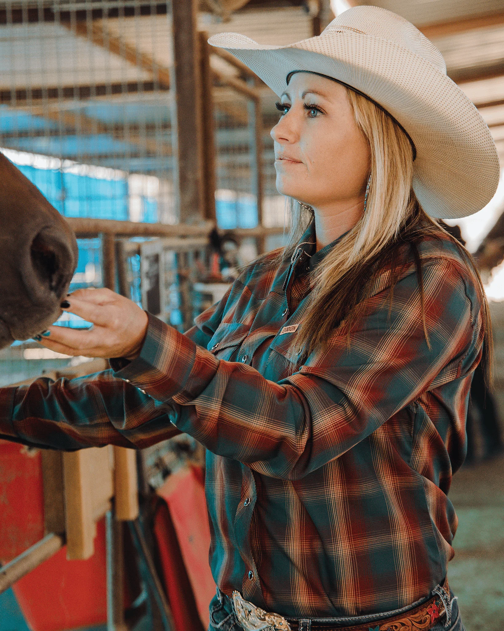 Women's The Denver Bamboo Long Sleeve - Lasso - Image 4