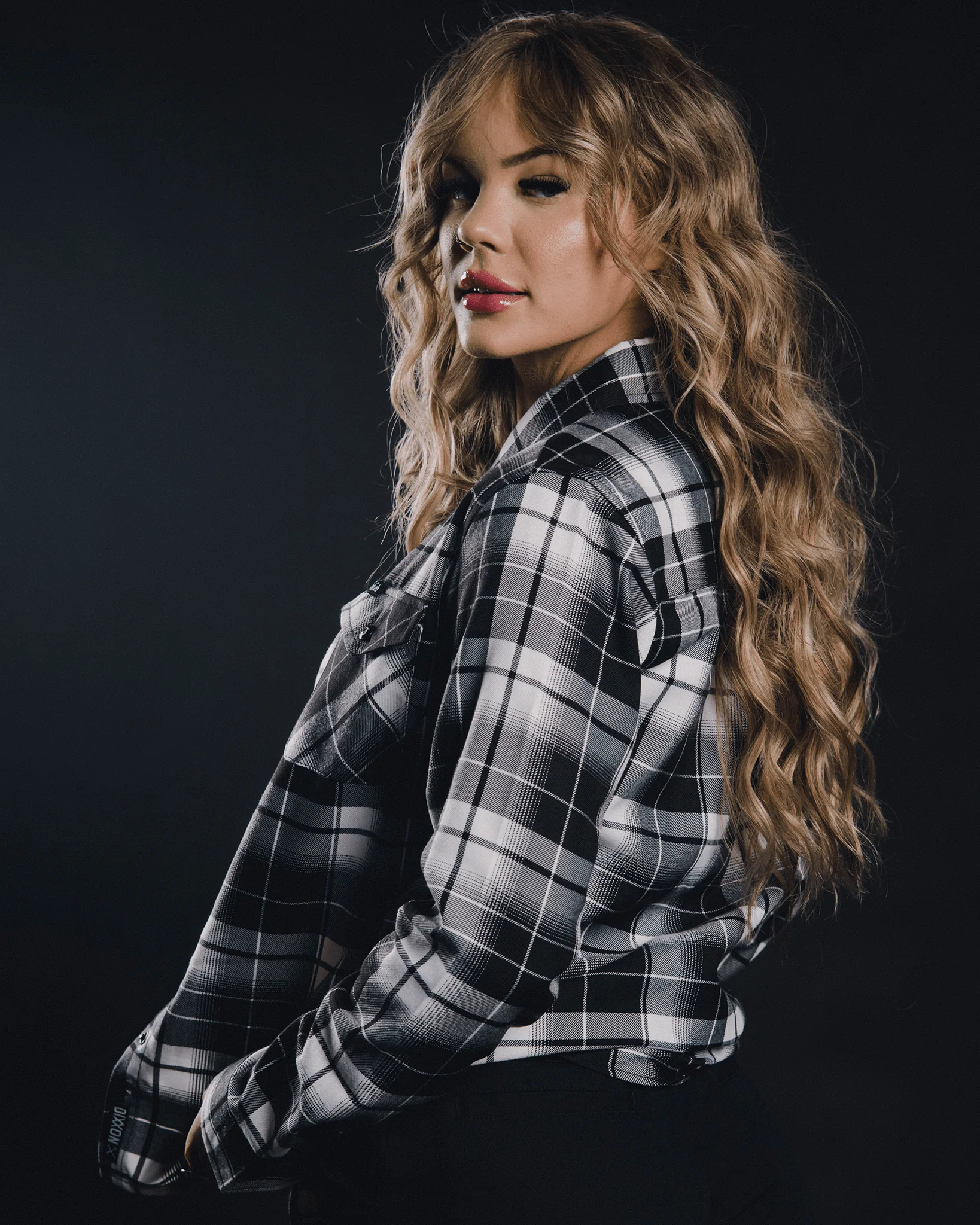 Women's Inked Magazine Flannel - Image 5