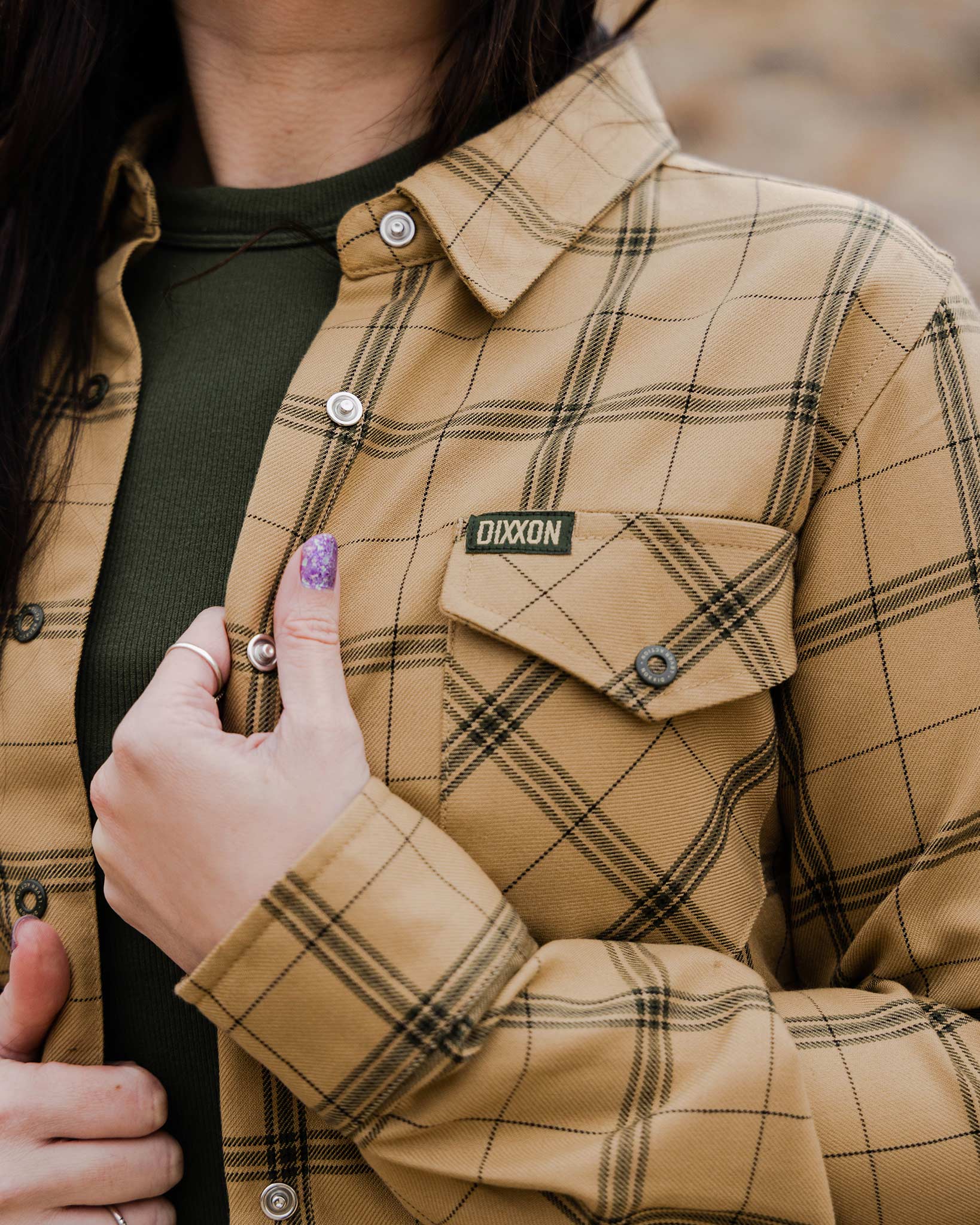 Women's Lever Action Flannel - Image 4