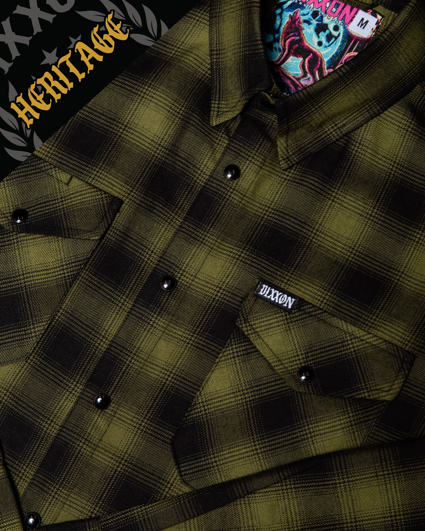 Women's Lone Wolf Heritage Flannel - Image 5