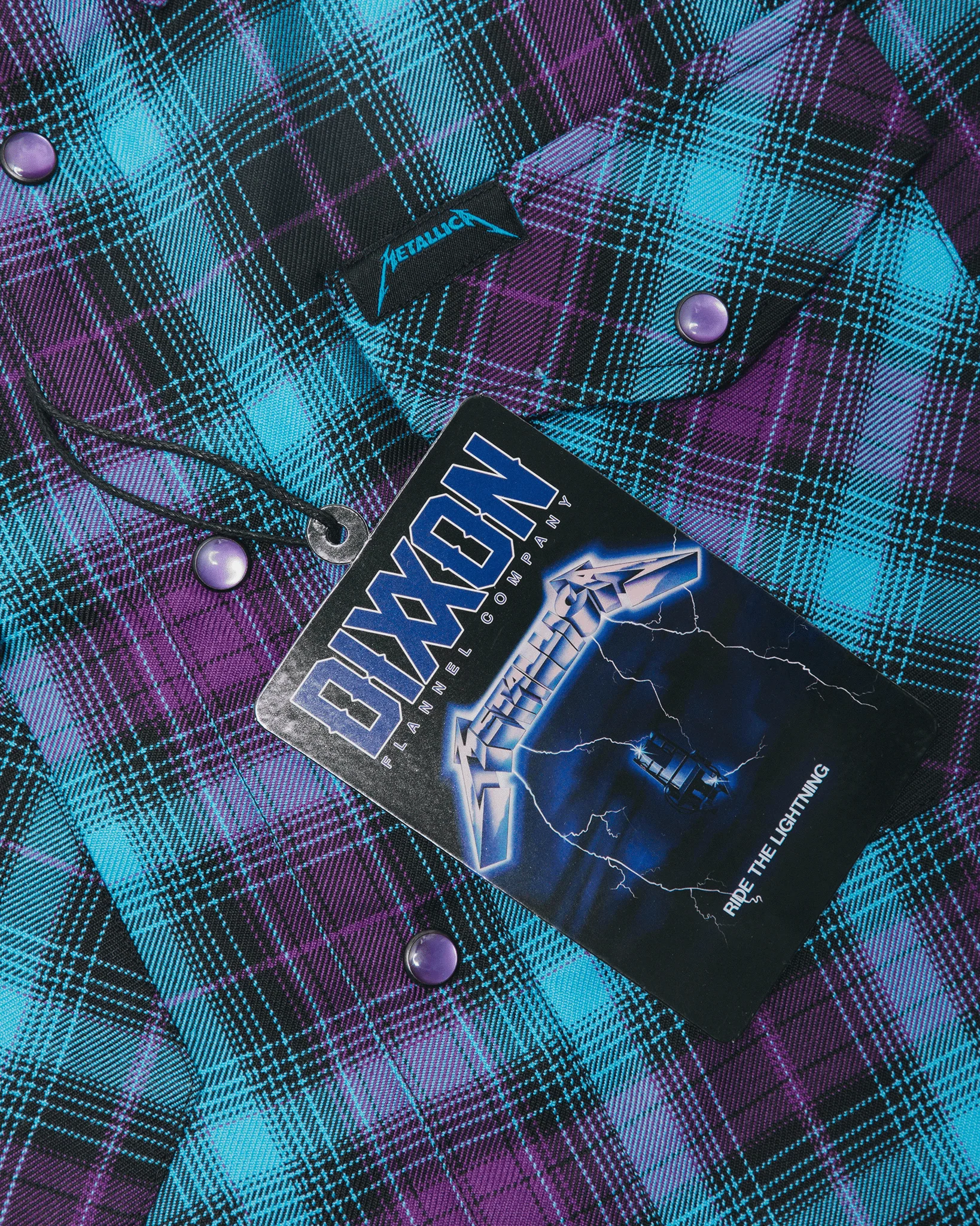 Women's Metallica Ride The Lightning Flannel - Image 5