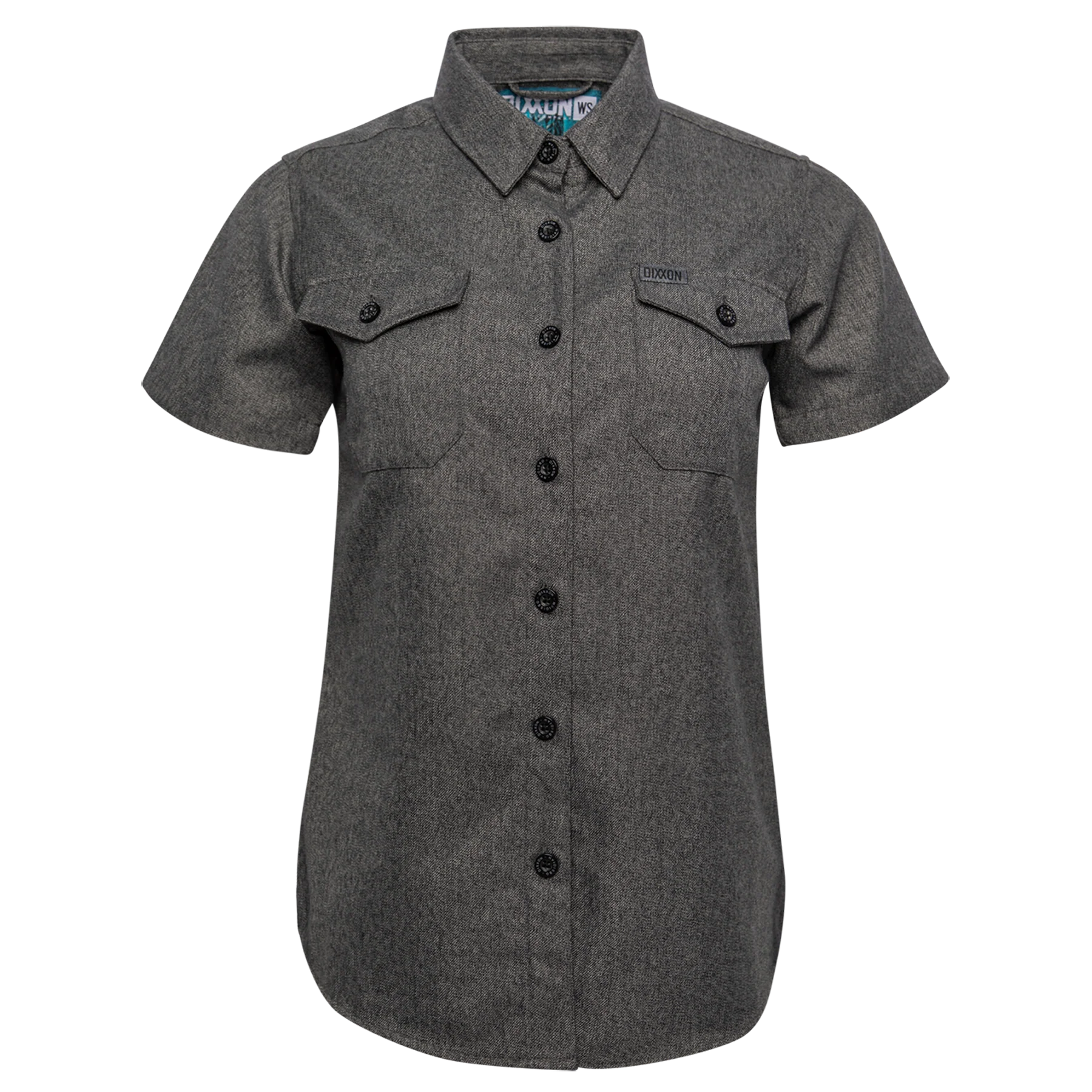 Women's Obsidian Short Sleeve Flannel