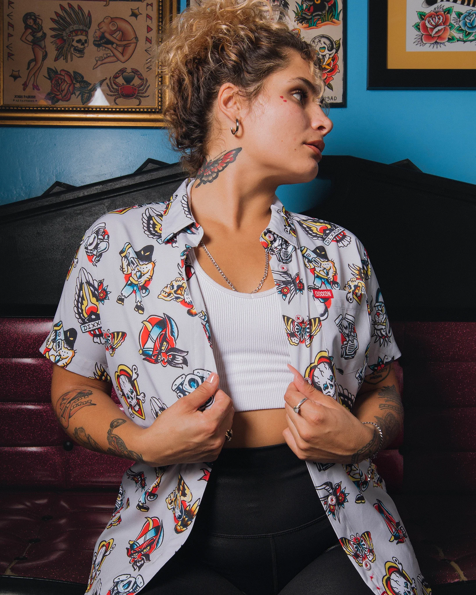 Women's Reaper Madness Full Colour Short Sleeve - Image 4