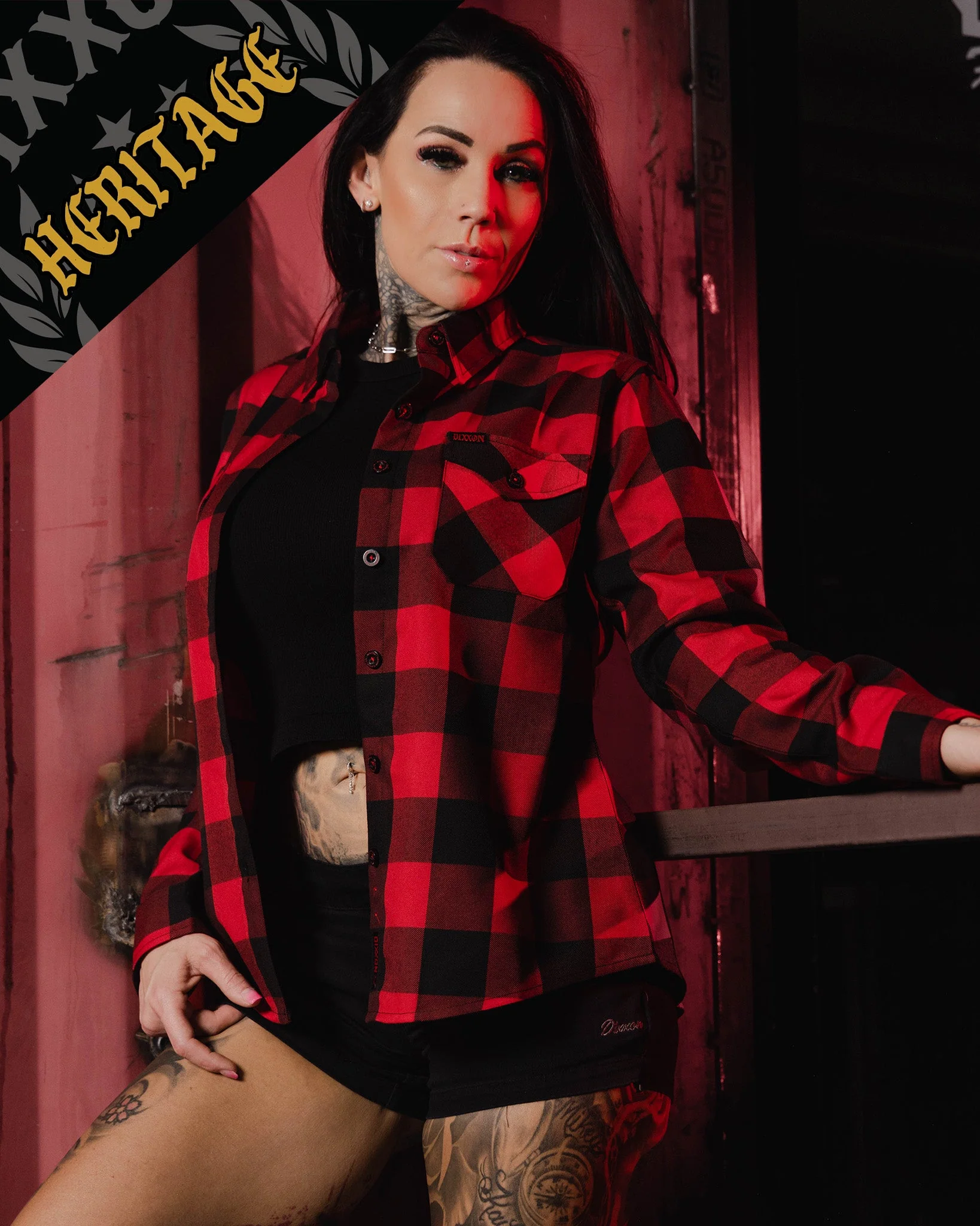 Women's Redrum Heritage Flannel - Image 2