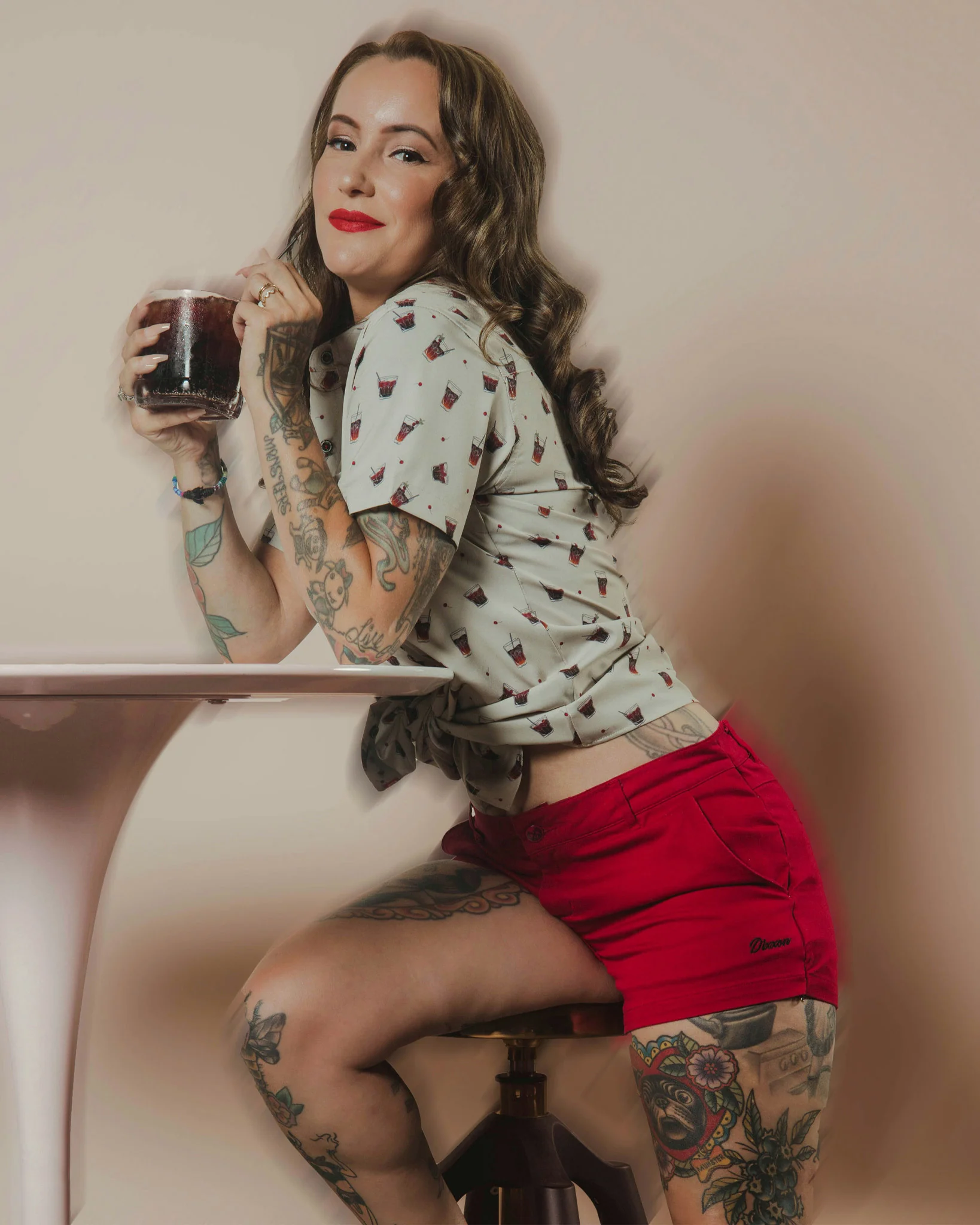 Women's The Sailor Cherry Short Sleeve - Image 3