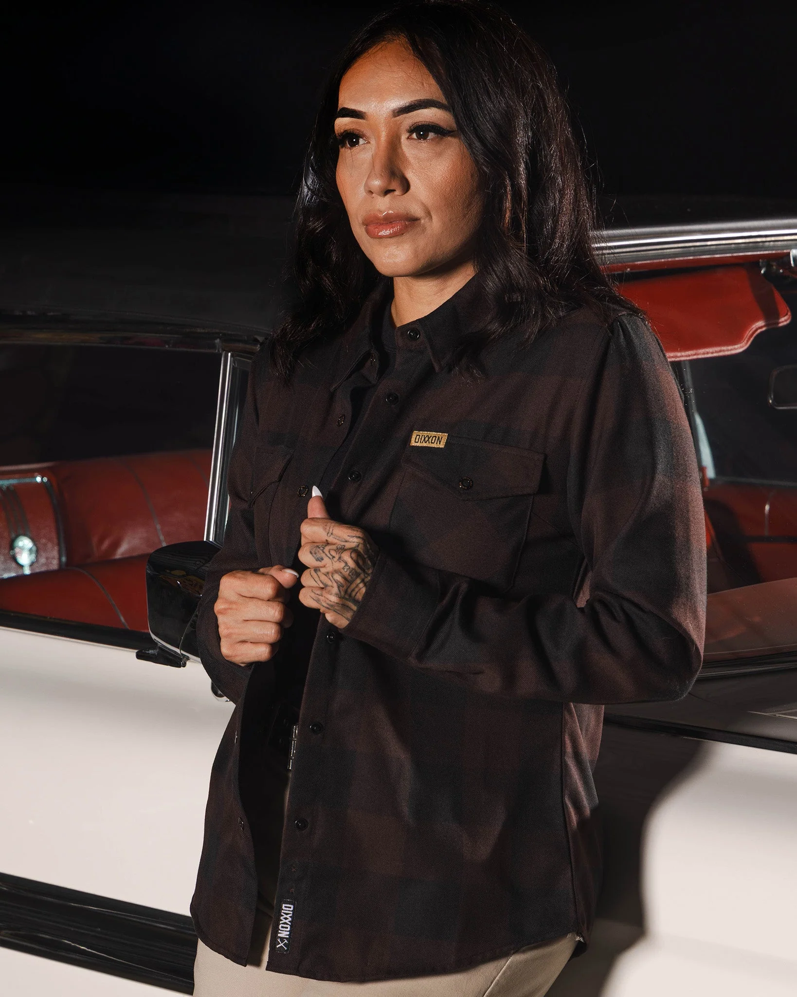 Women's Saint 10 Yr Anniversary Flannel - Image 2