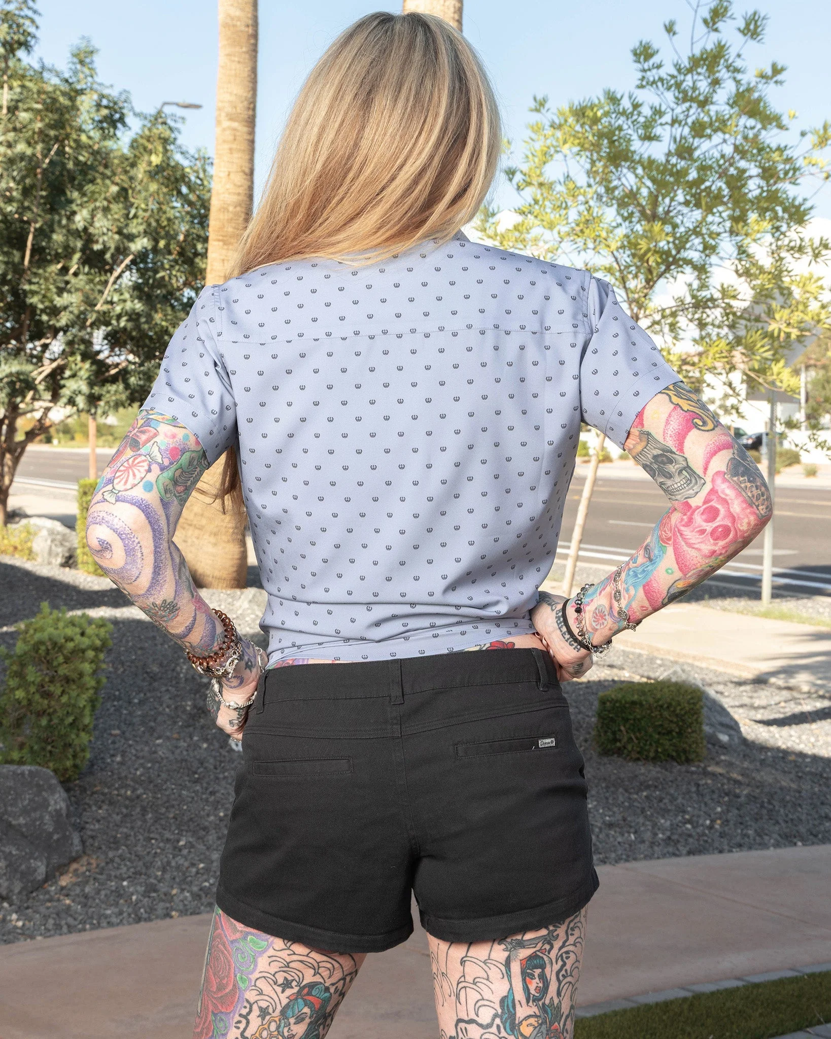 Women's Salty Crest Party Shirt - Image 3