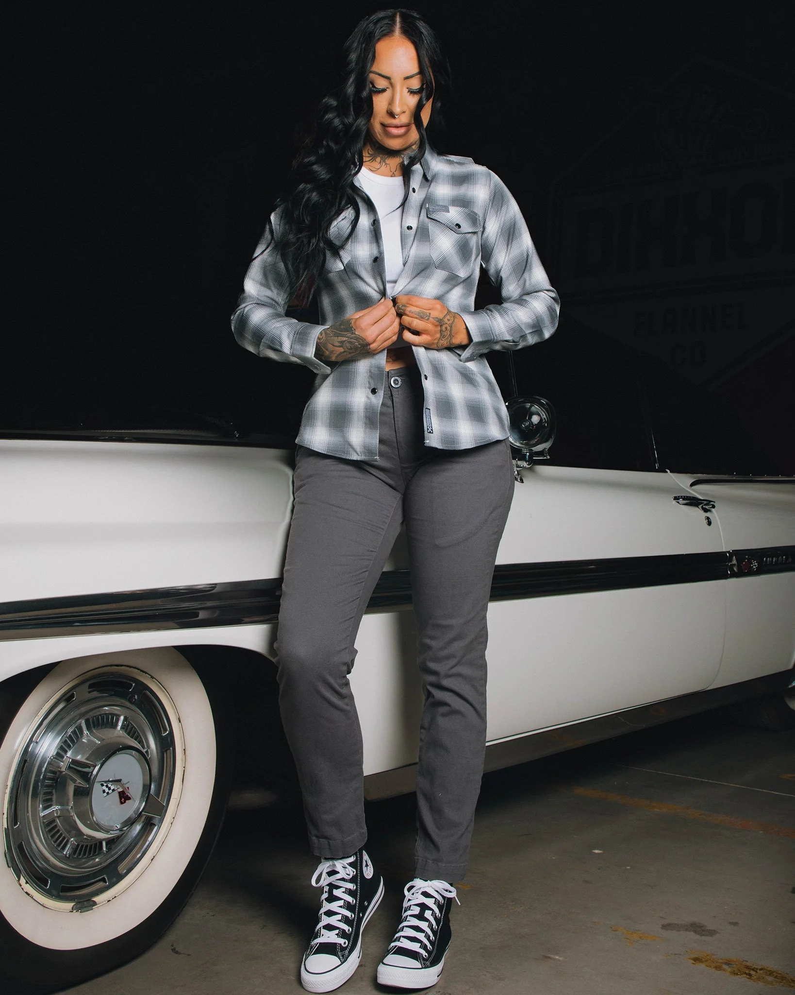 Women's Social Distortion MLM Flannel - Image 5