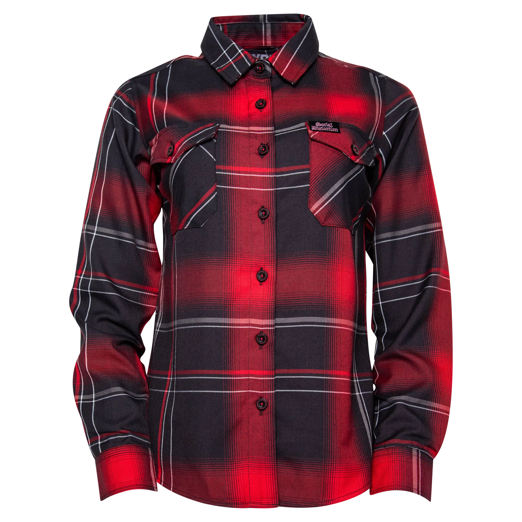 Women's Social Distortion Prison Bound Flannel