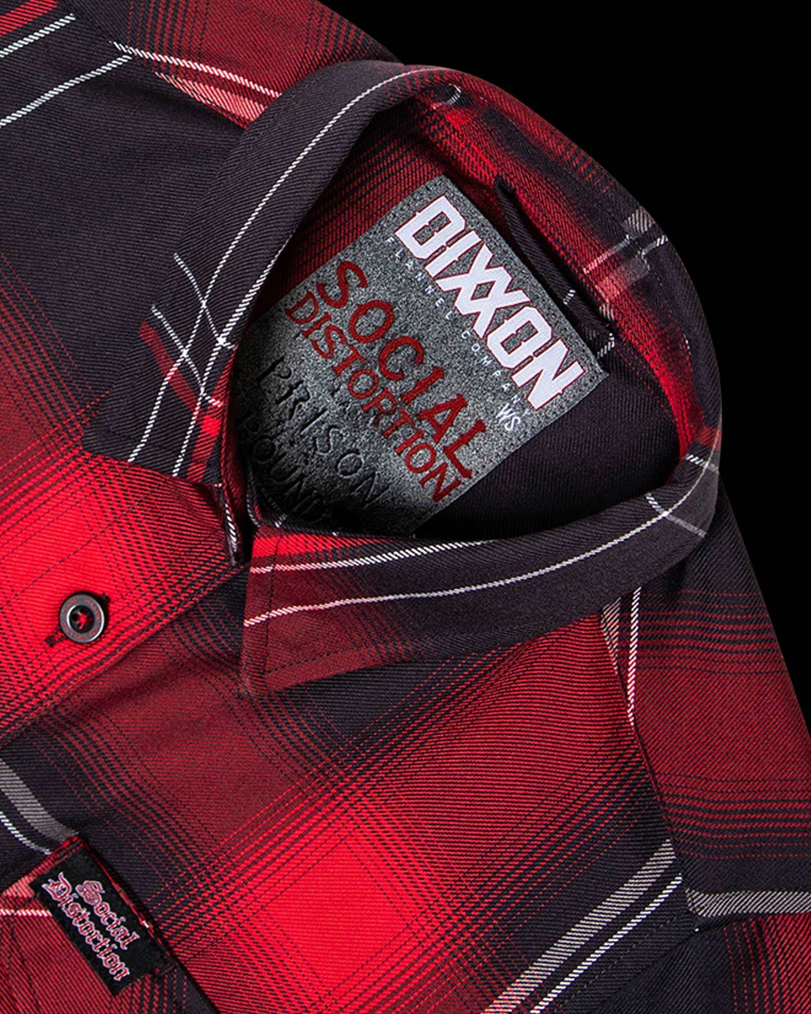 Women's Social Distortion Prison Bound Flannel - Image 6