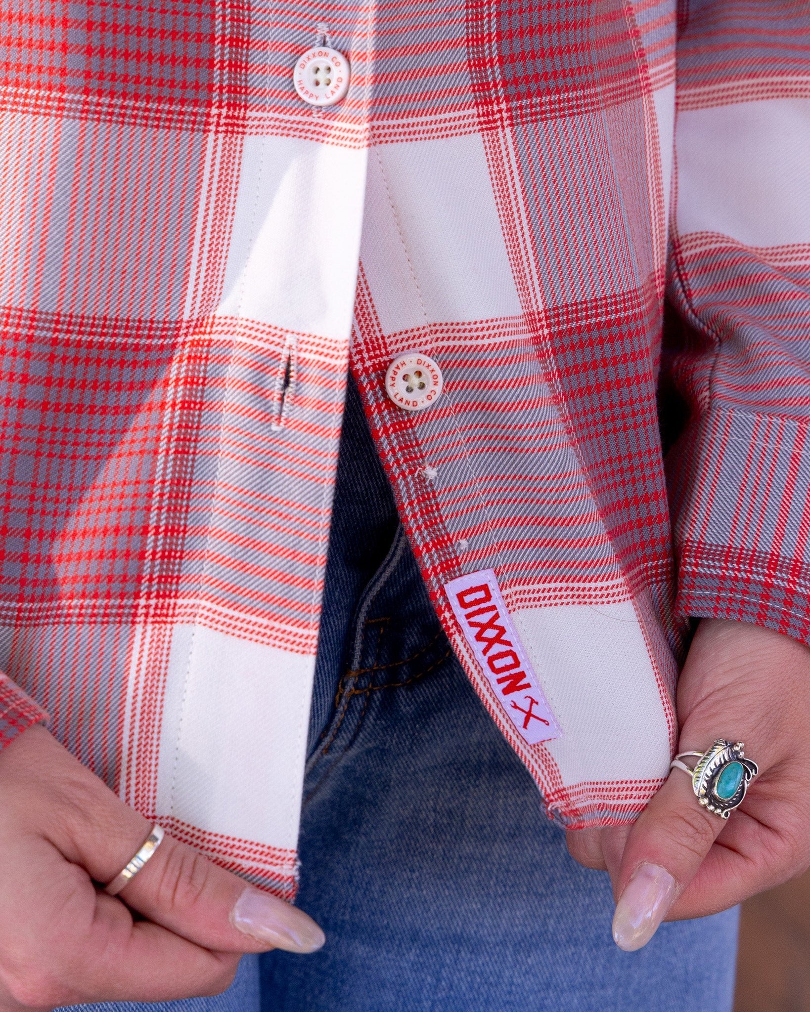 Women's The Happy Land Flannel - Image 4