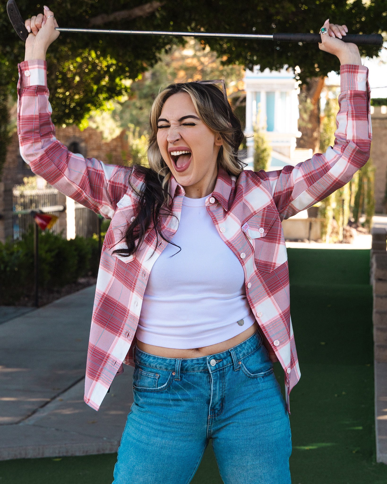 Women's The Happy Land Flannel - Image 5