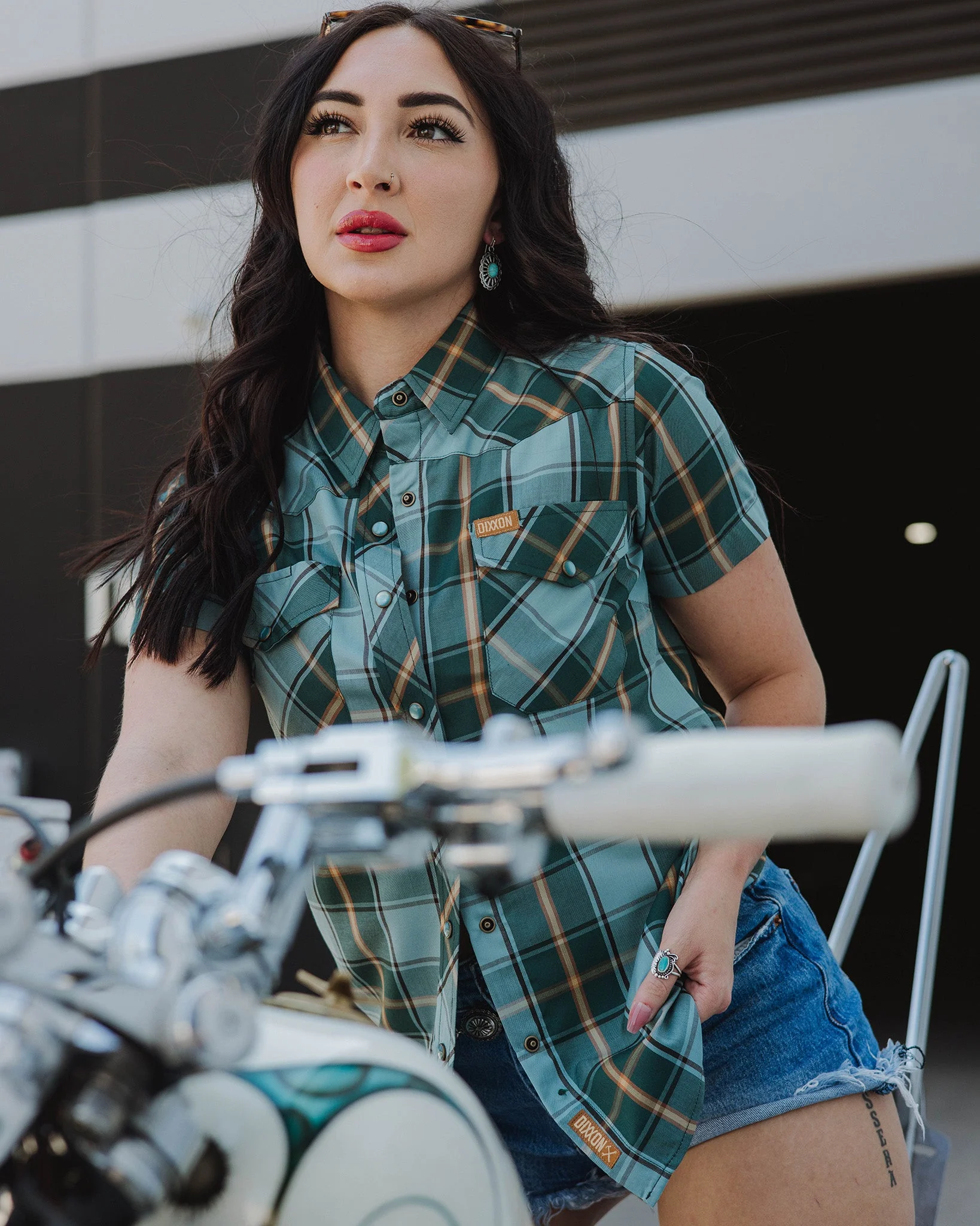 Women's The Silverton Bamboo Short Sleeve - Lasso - Image 5