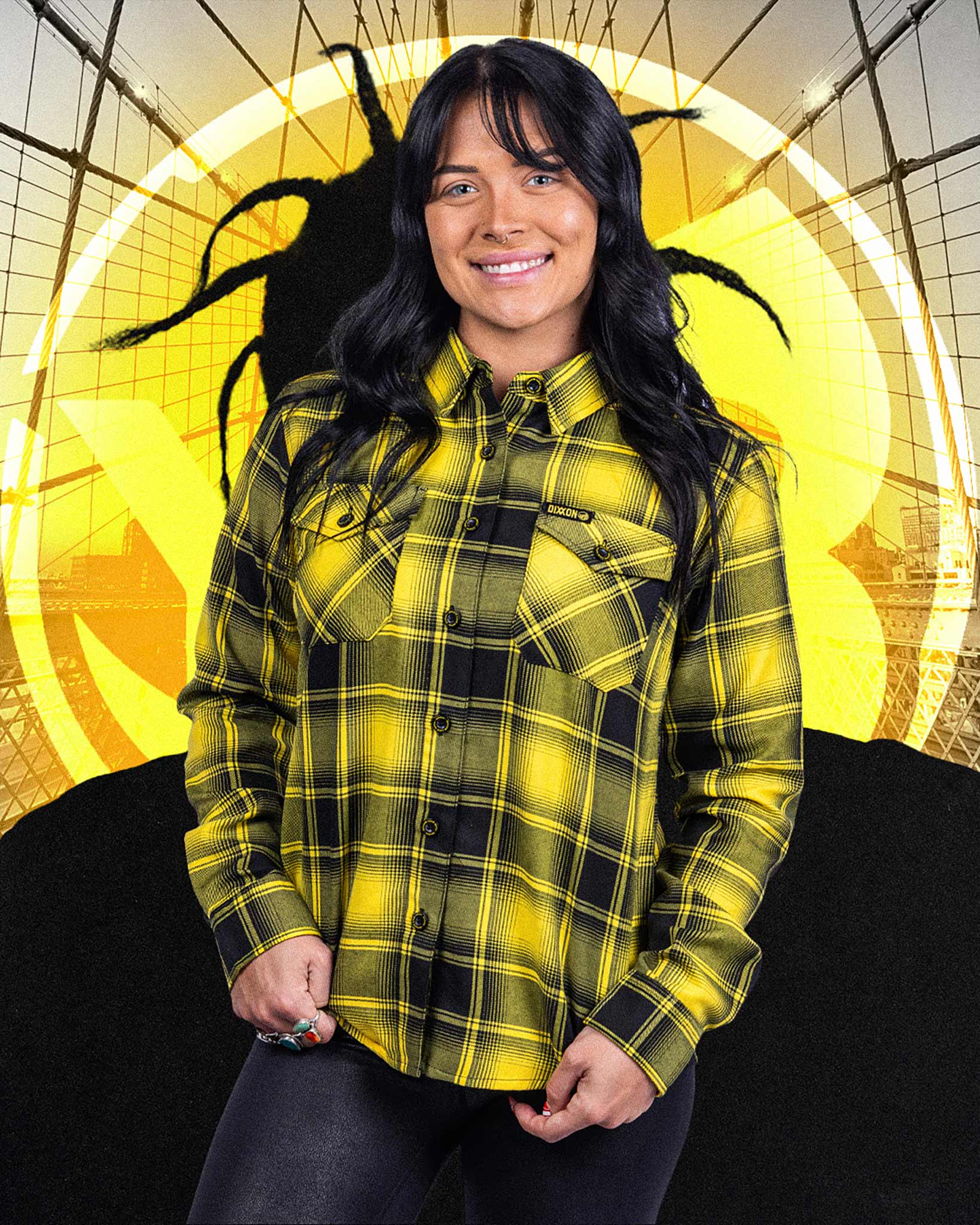 Women's Young Dirty Bastard Flannel - Image 2