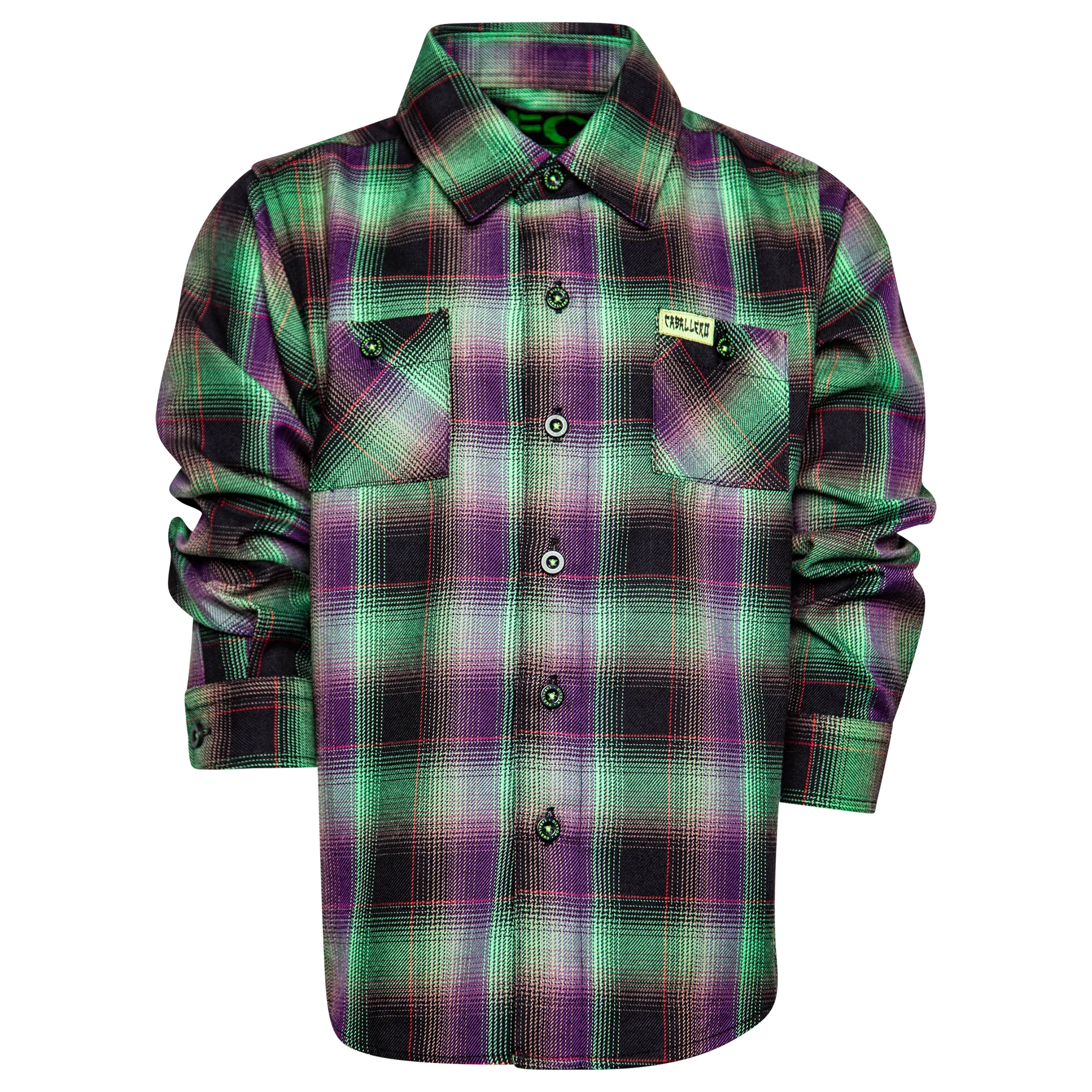 Youth Caballero Halloween Flannel