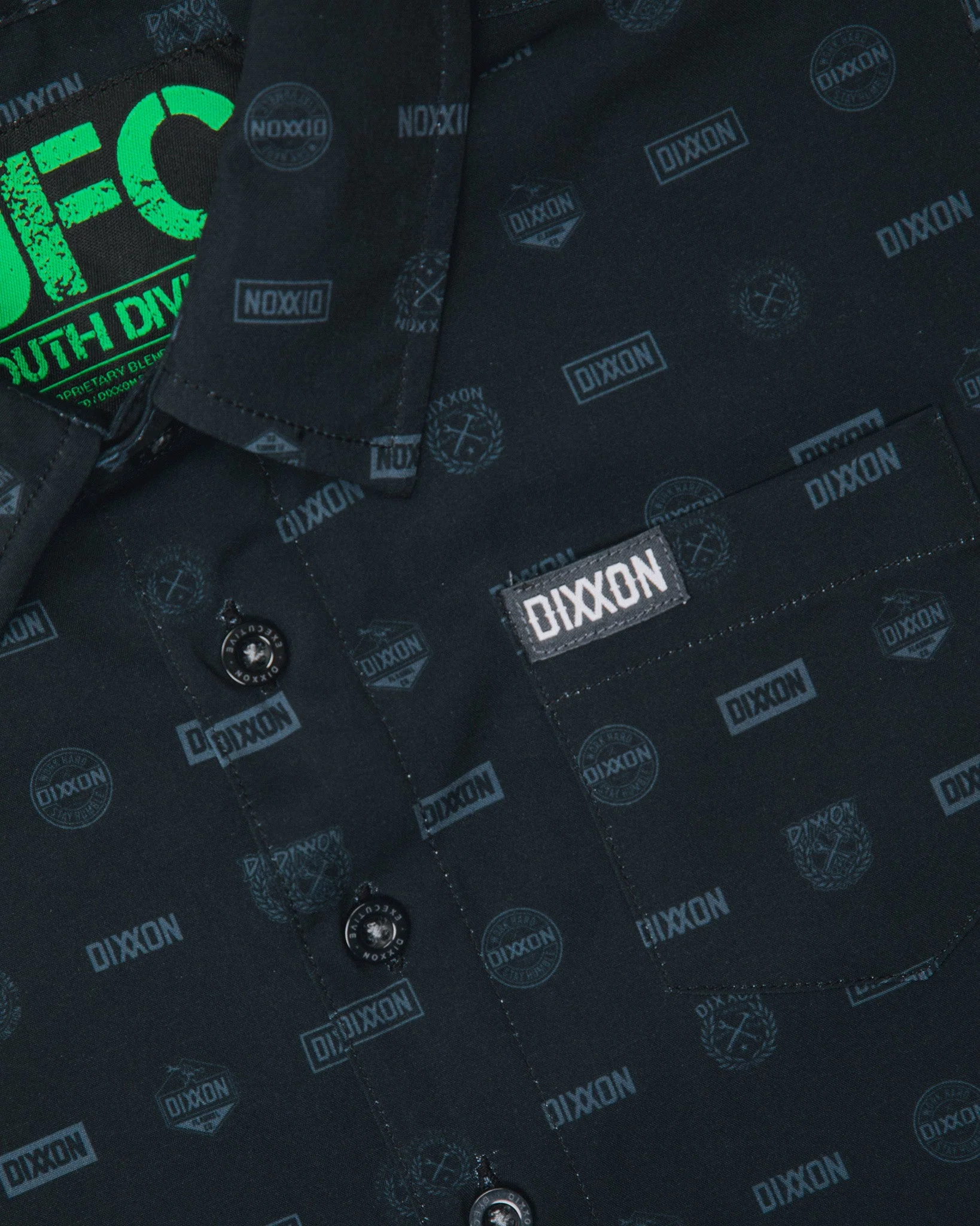 Youth Executive Short Sleeve - Black - Image 3