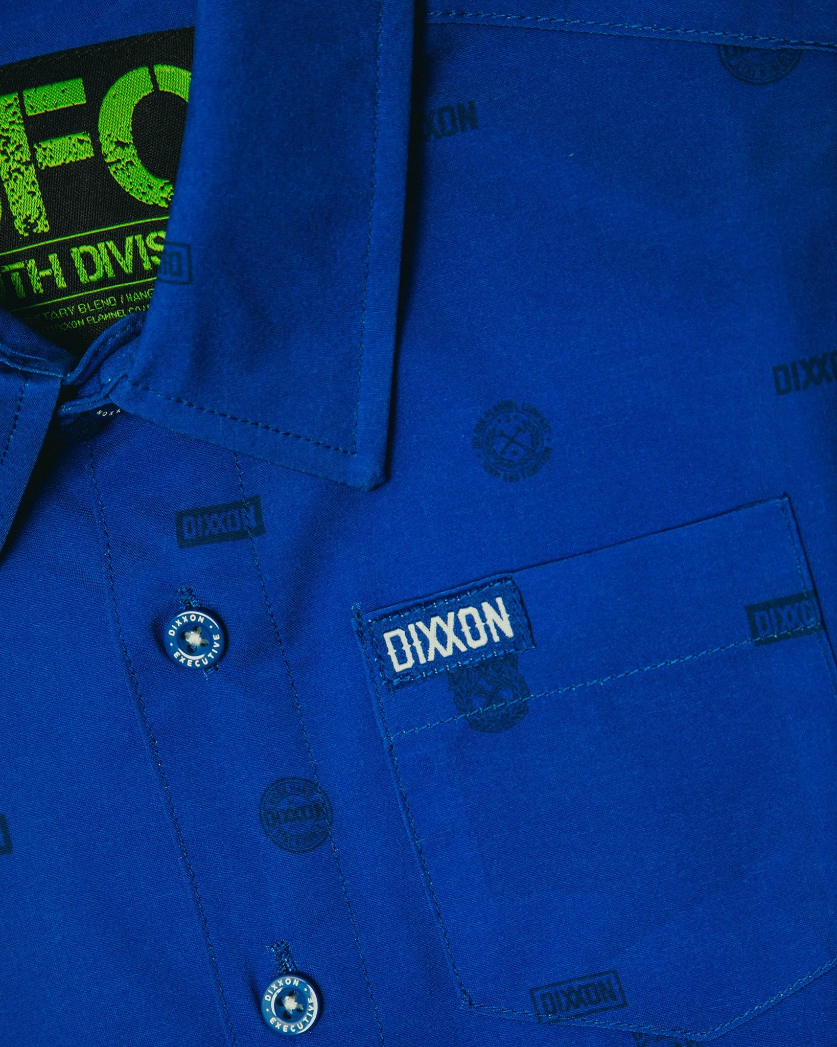 Youth Executive Short Sleeve - Blue - Image 2