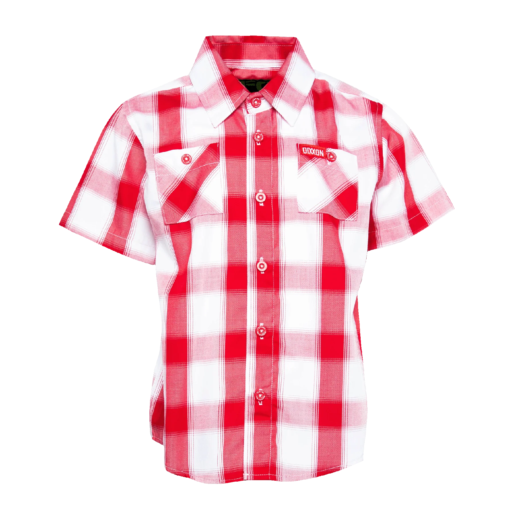 Youth Gingham Bamboo Short Sleeve