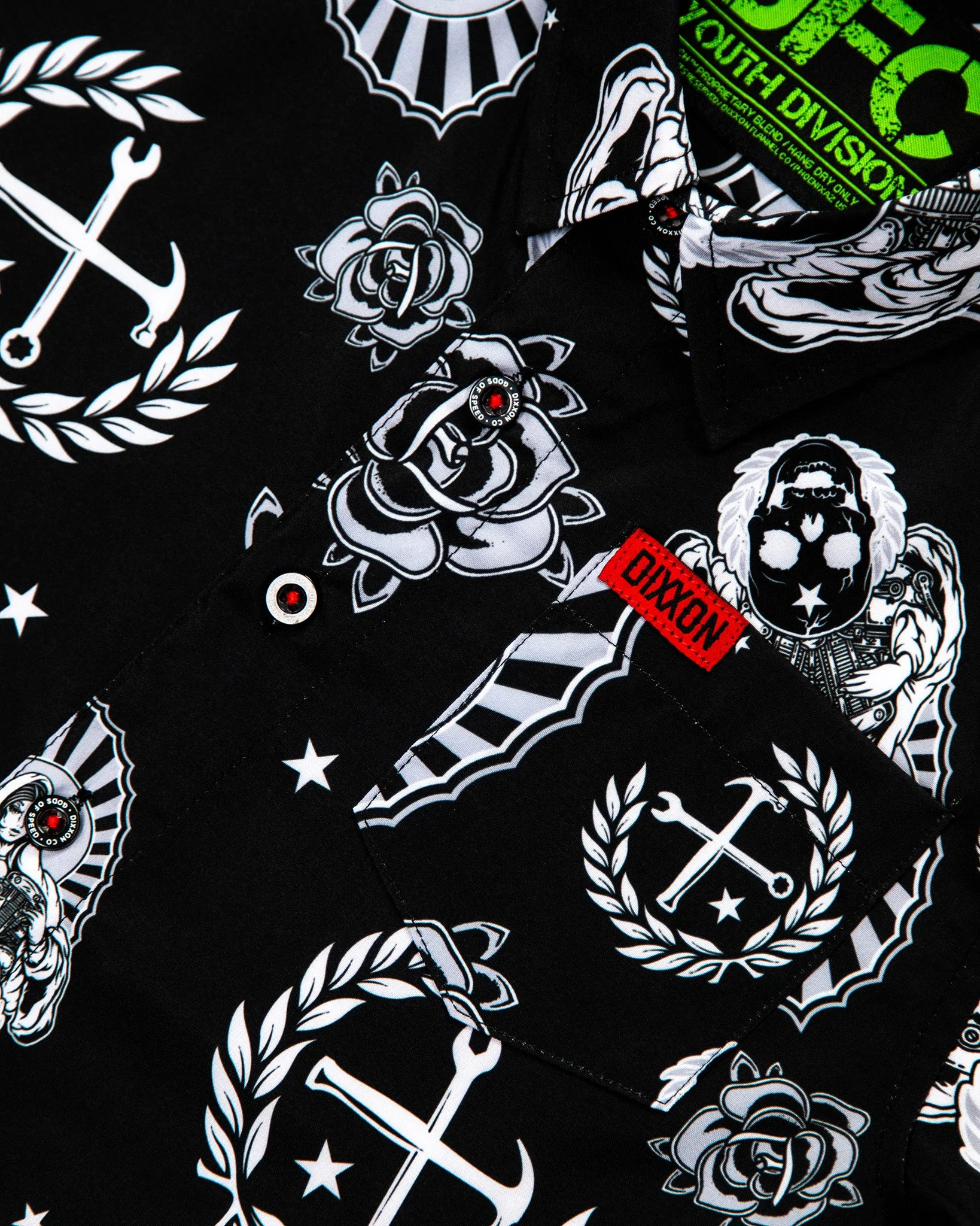 Youth Gods Of Speed Party Shirt - Image 2