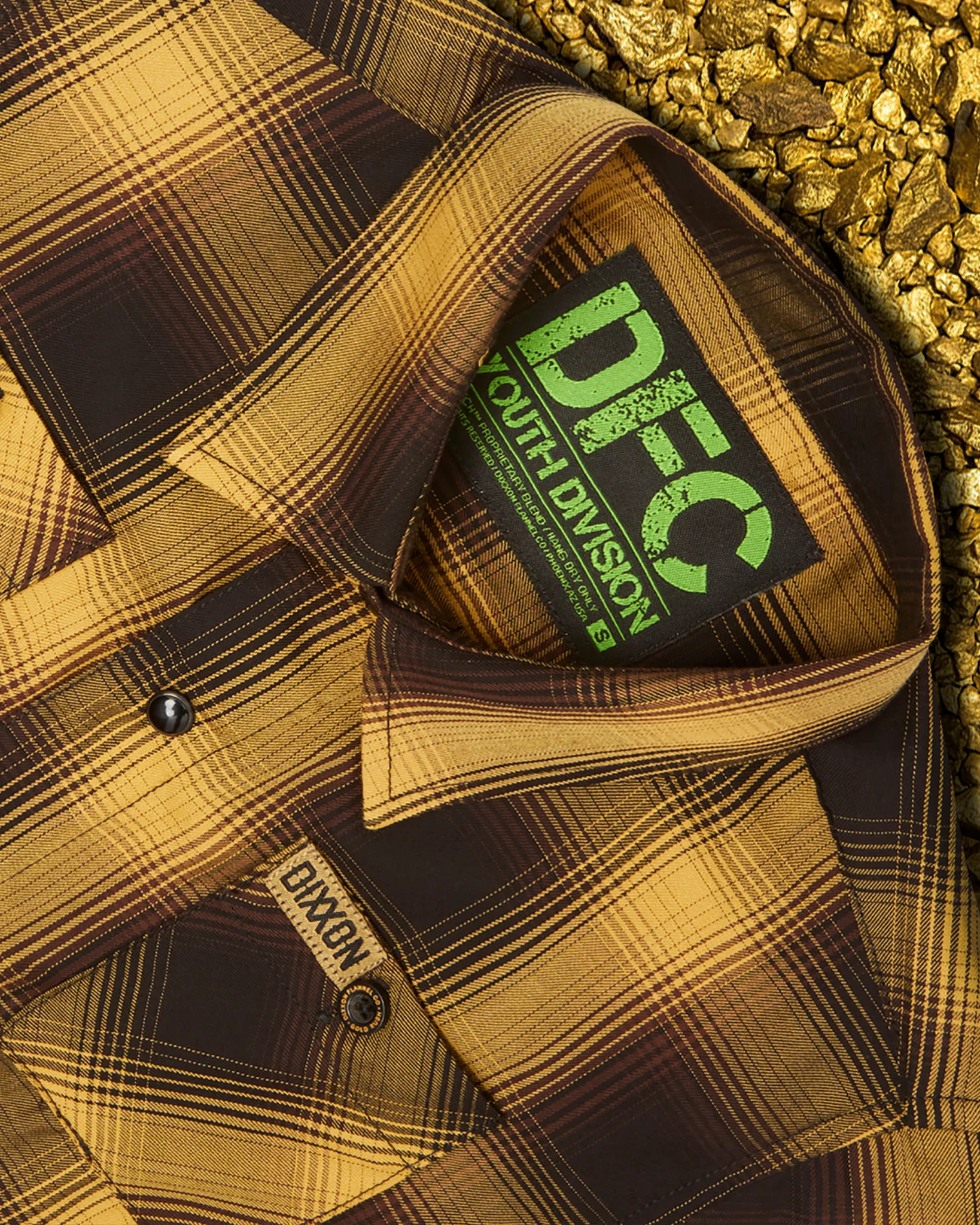 Youth Gold Rush Bamboo Short Sleeve - Image 2