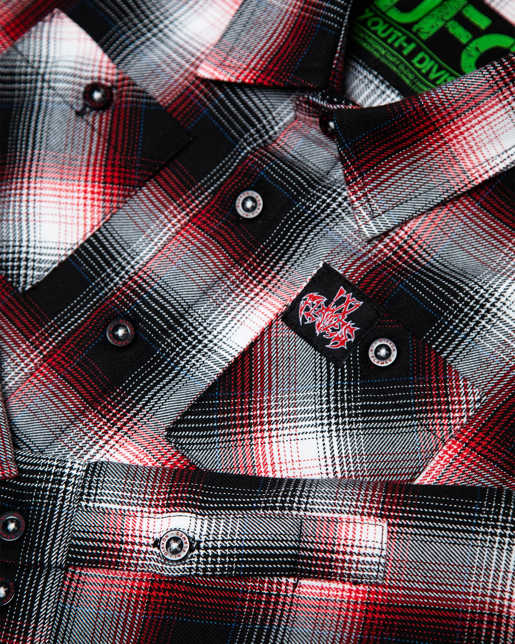 Youth In Flames Lunar Strain Flannel - Image 4